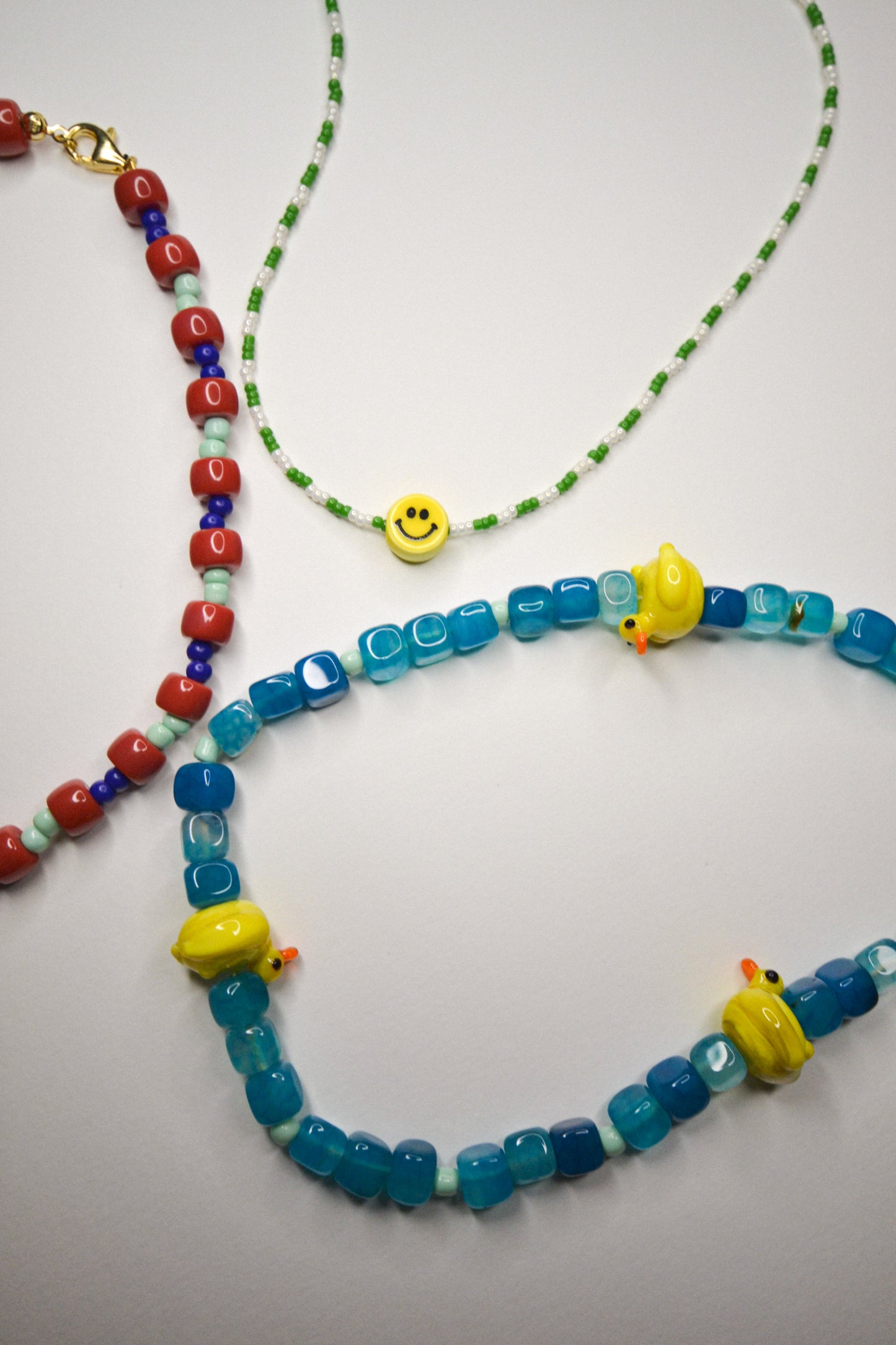 SPLASH BEADED NECKLACE