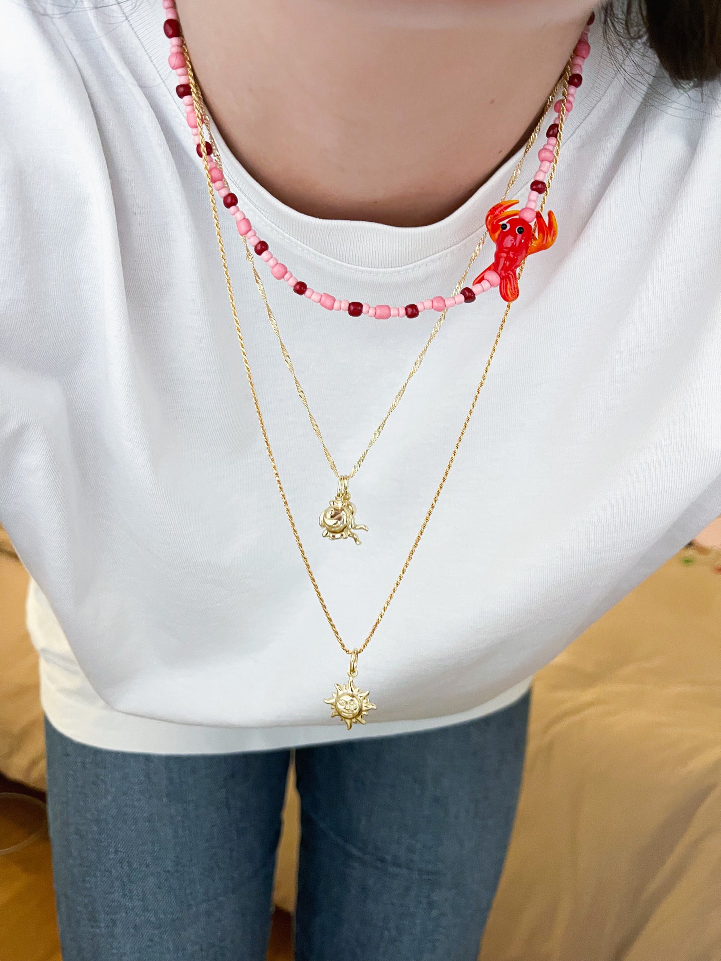LOBSTER LOVE NECKLACE