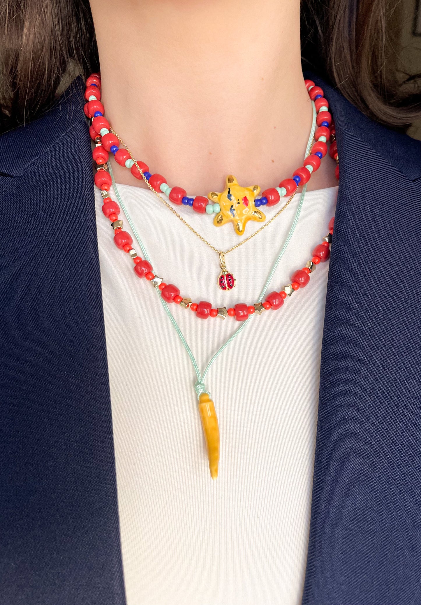 HAVANA BEADED NECKLACE