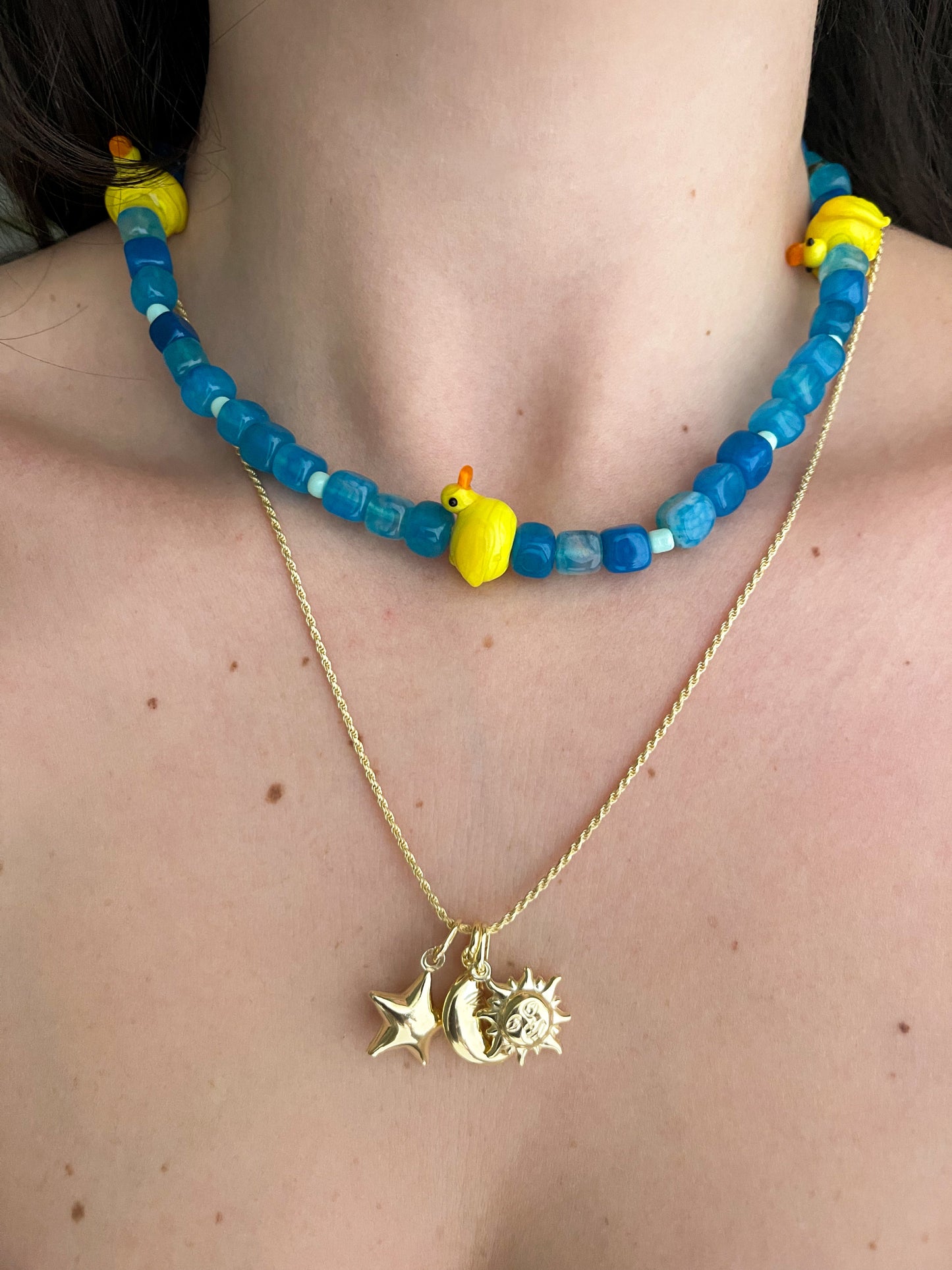 SPLASH BEADED NECKLACE