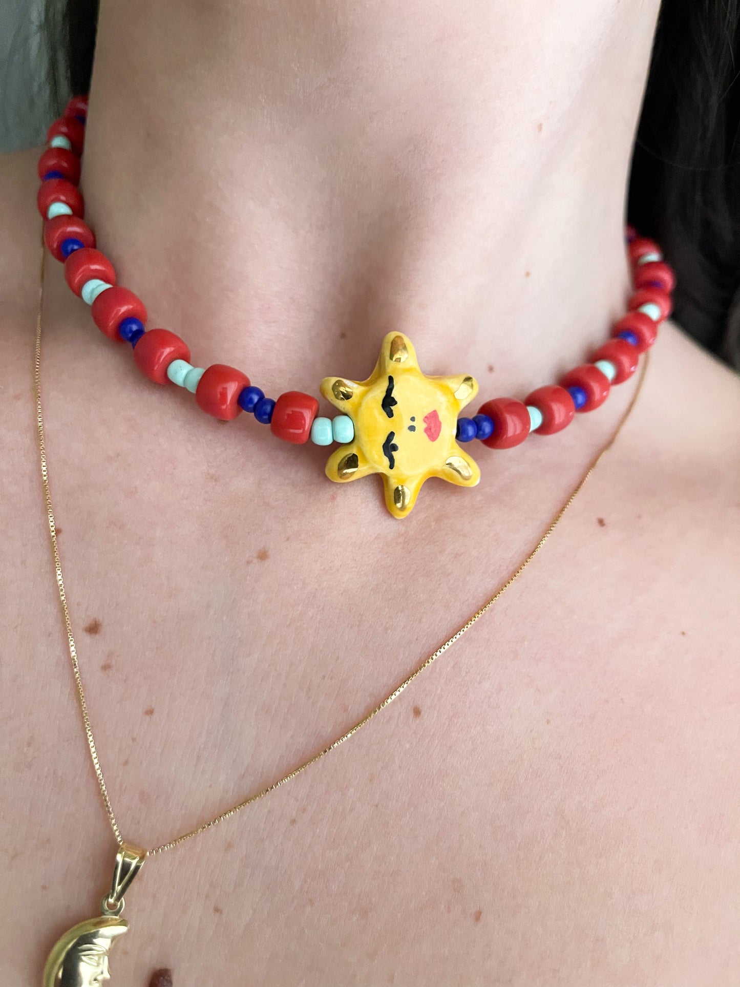 MALLORCA BEADED NECKLACE