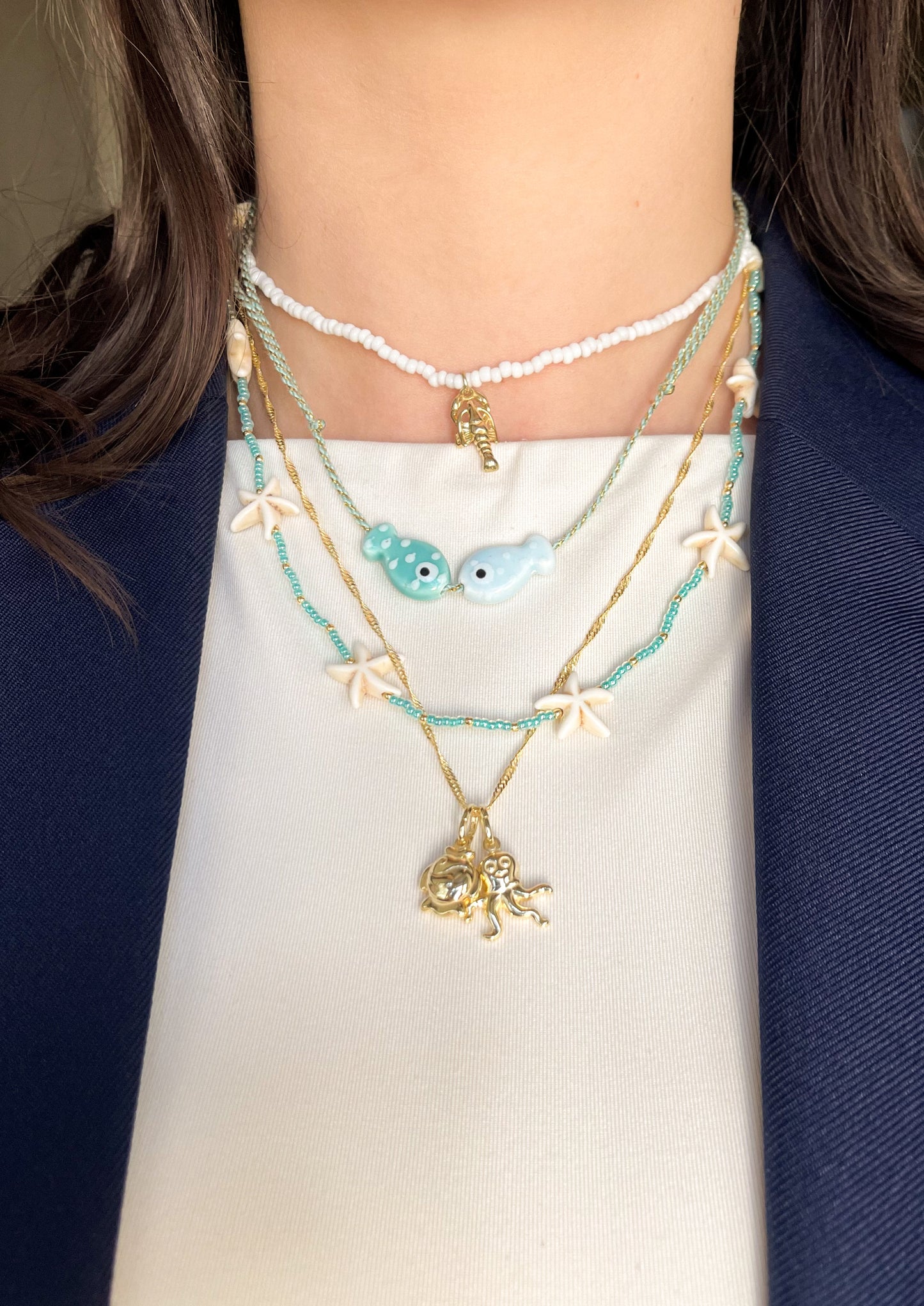 MAUI BEADED NECKLACE