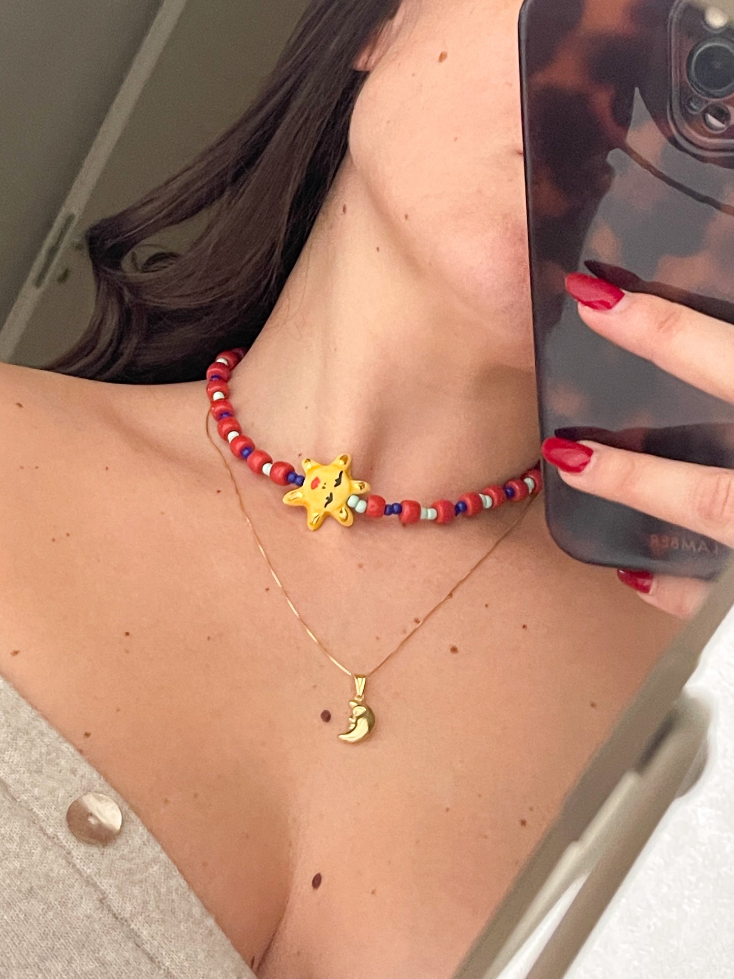 MALLORCA BEADED NECKLACE
