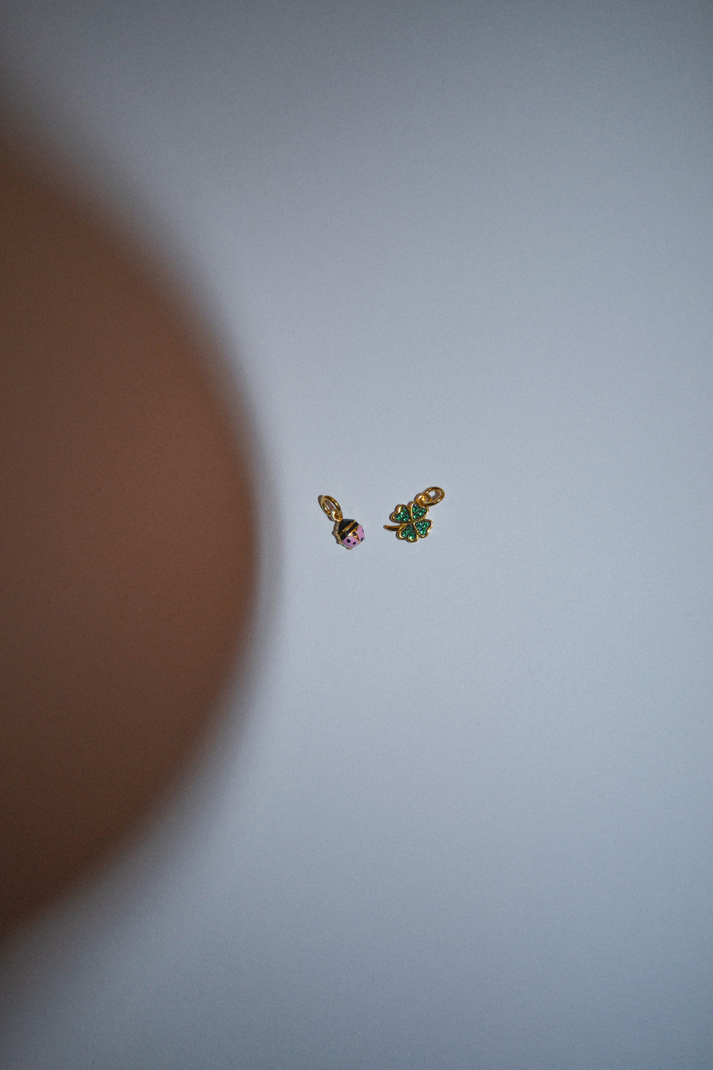 MICRO QUADRIFOGLIO VERDE PENDANT