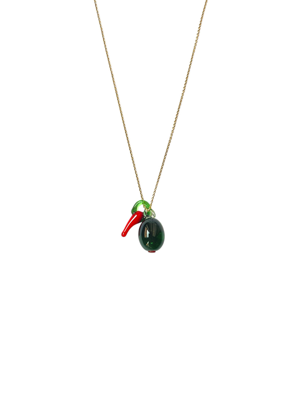 SPICY NECKLACE 🫒🌶️