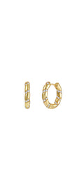 ZIRCON TWIST HOOPS PRE-ORDINE