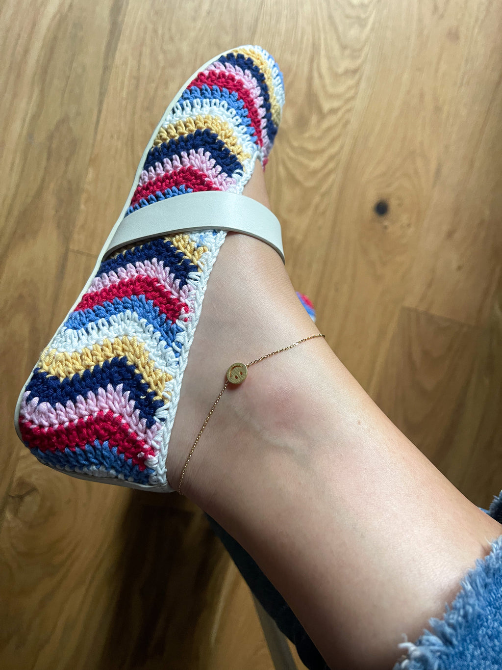 SMILEY ANKLET