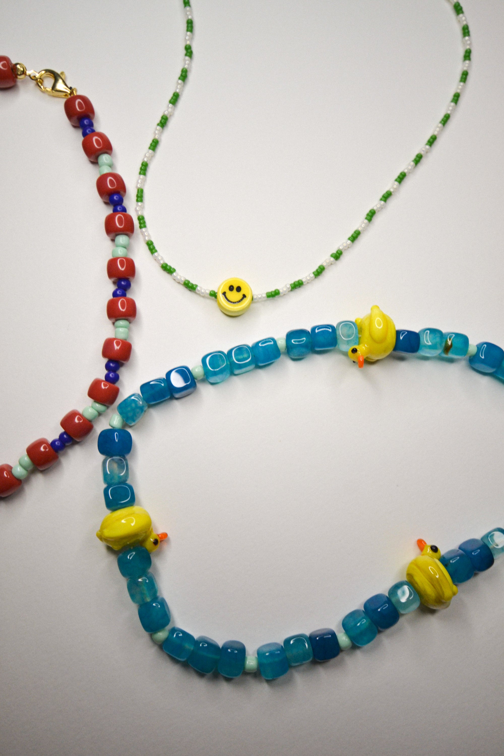 SPLASH BEADED NECKLACE