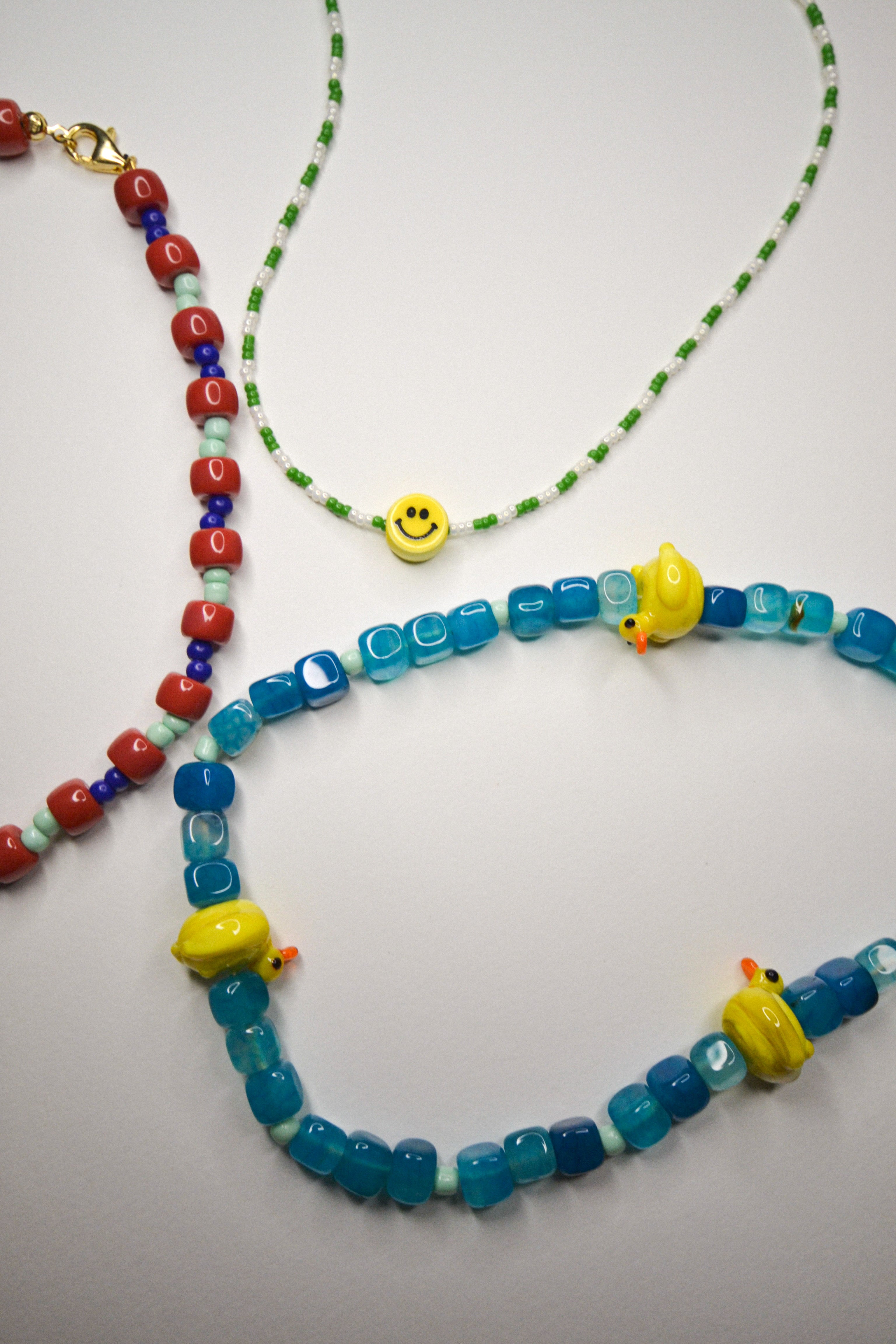 SPLASH BEADED NECKLACE