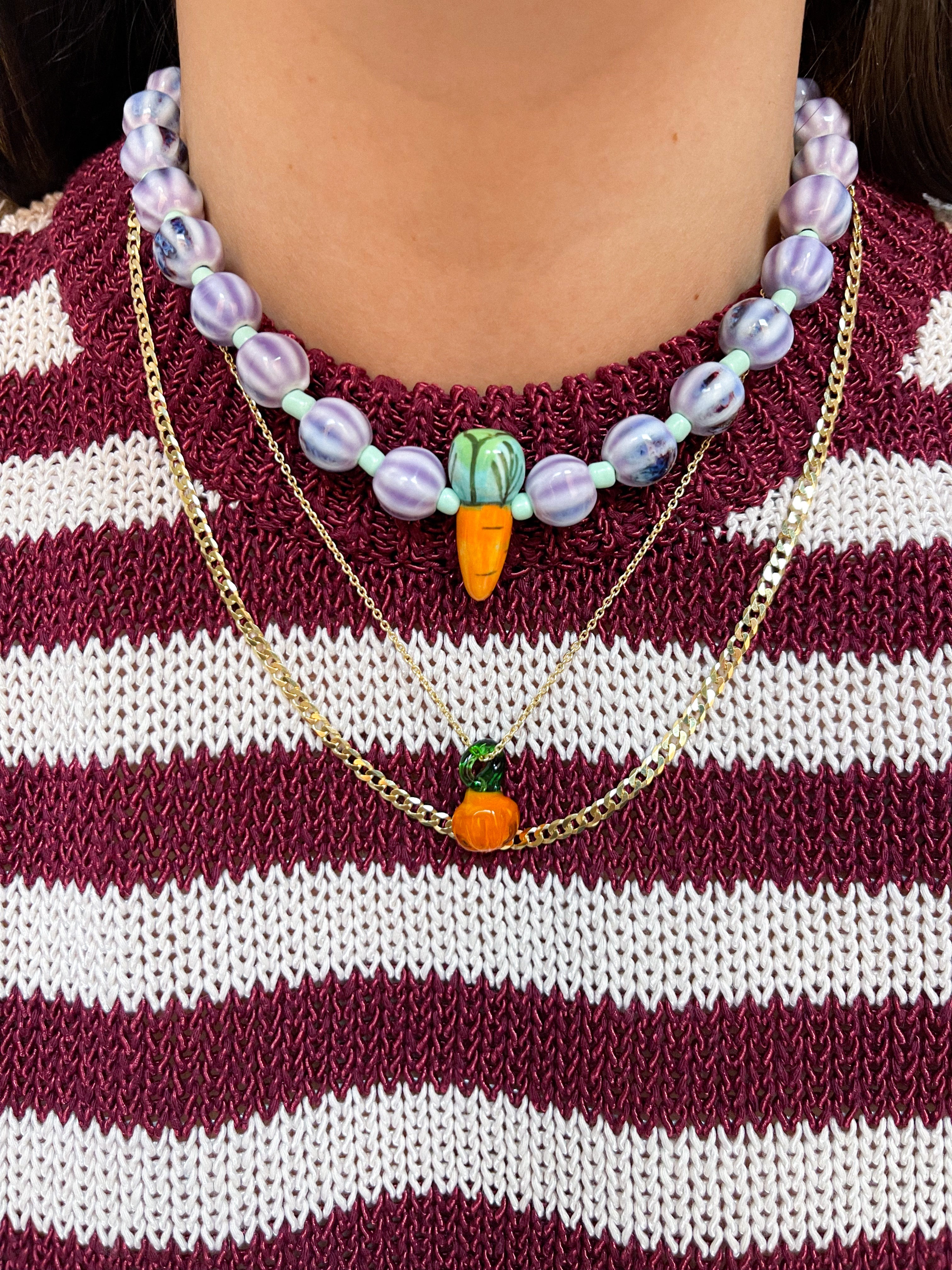 BABY CARROT NECKLACE