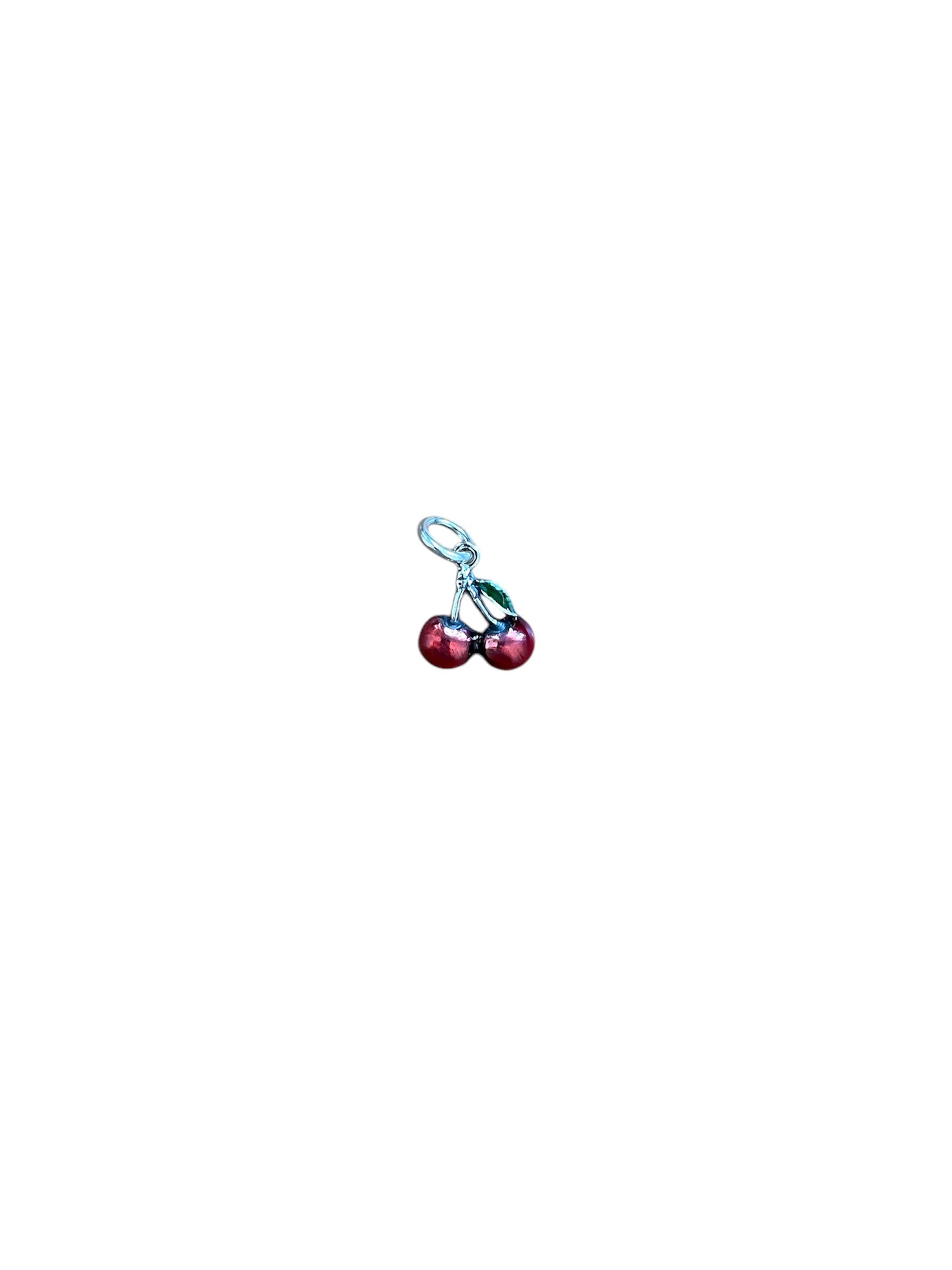 CHERRY PENDANT ORO/ARGENTO