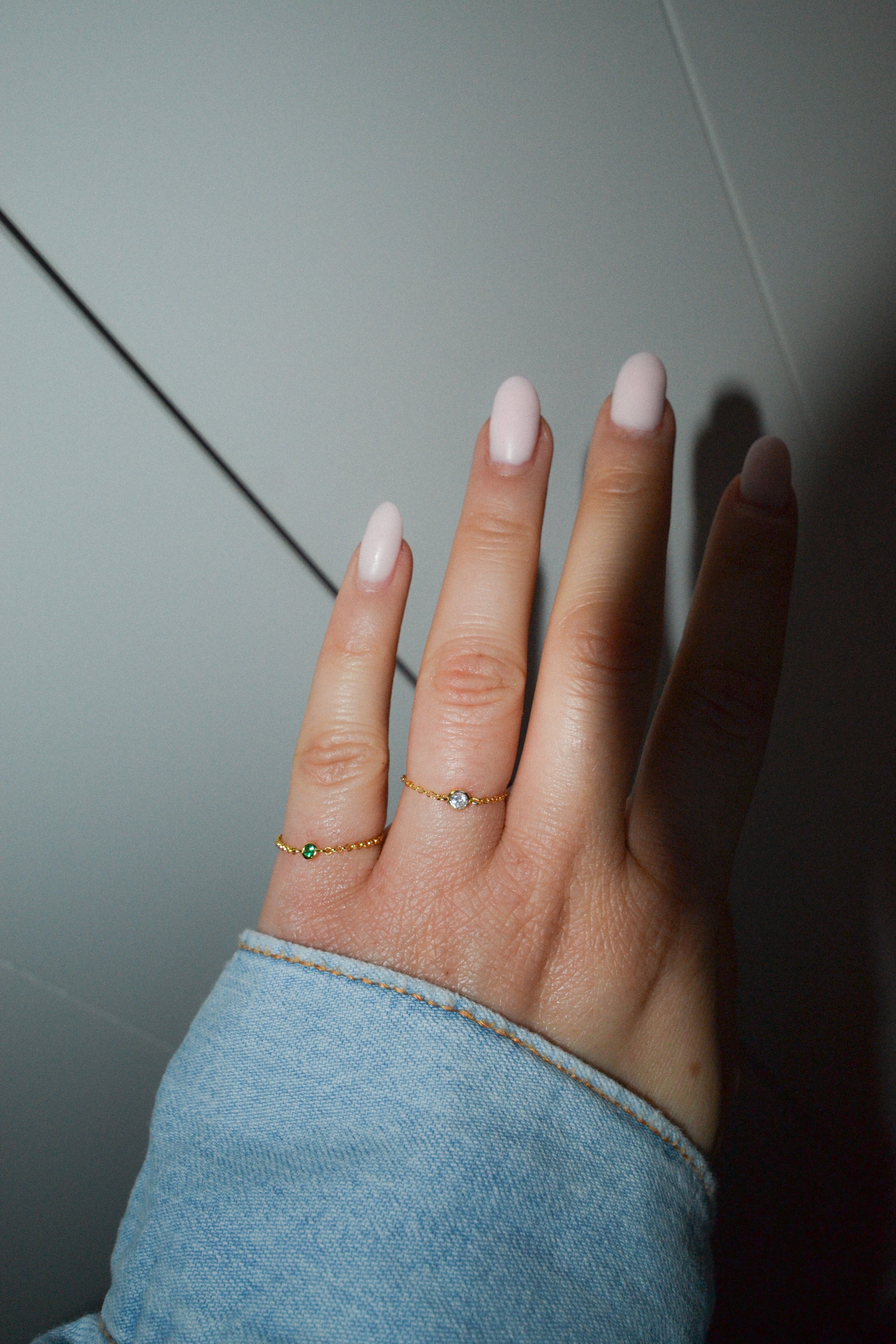 CATENINA + ZIRCONIA RING PRE-ORDINE