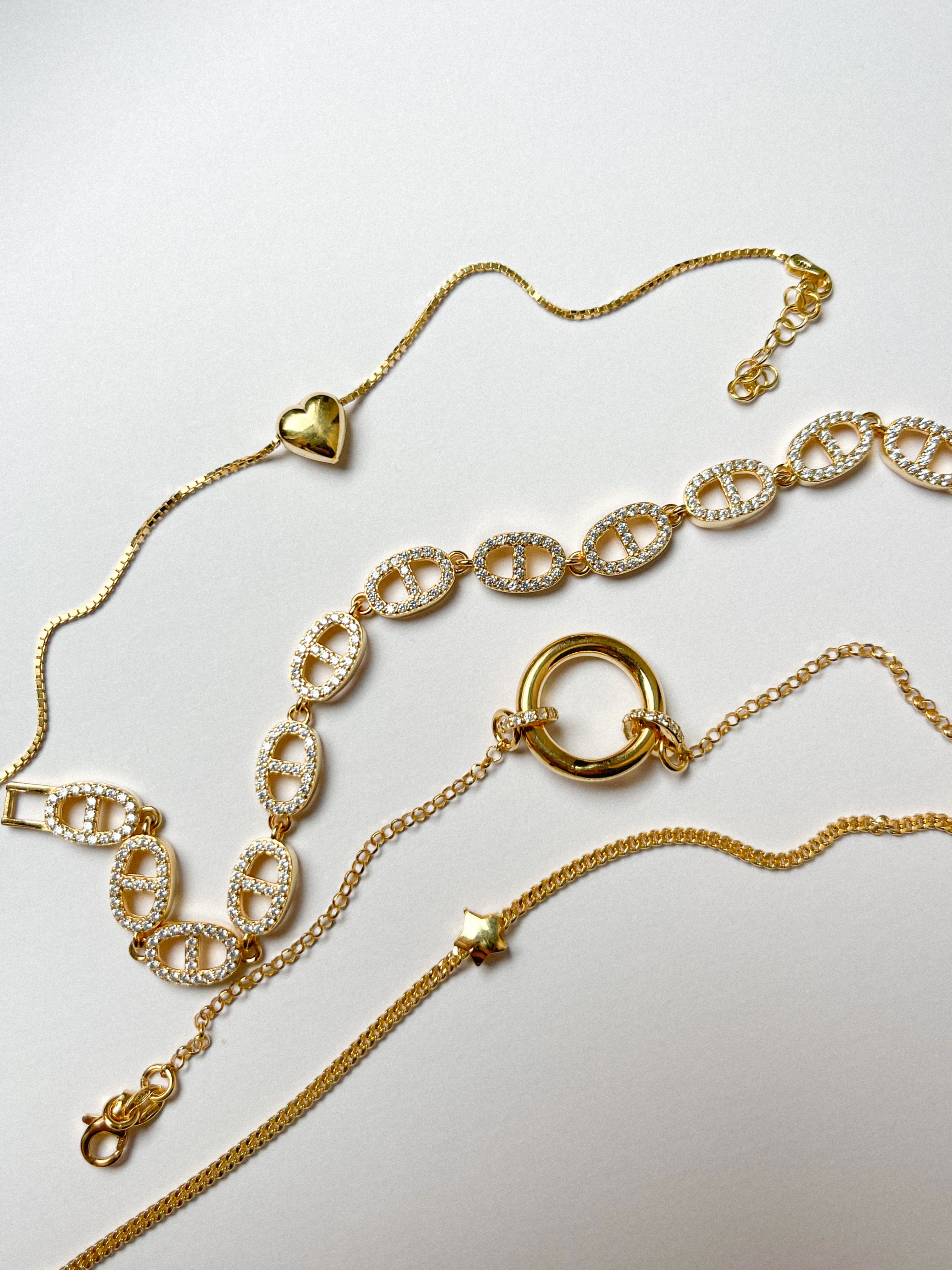 CIRCLE ZIRCONIA BRACELET