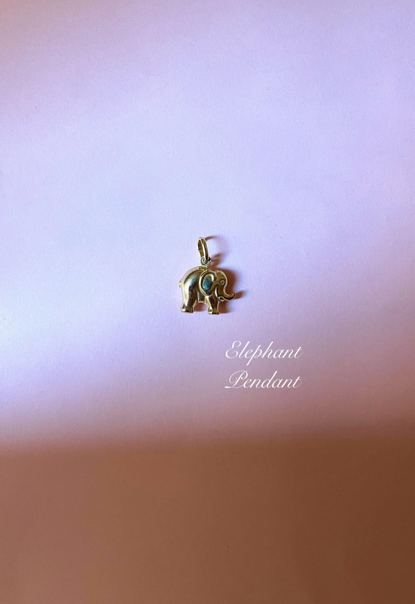 ELEPHANT PENDANT ORO/ARGENTO