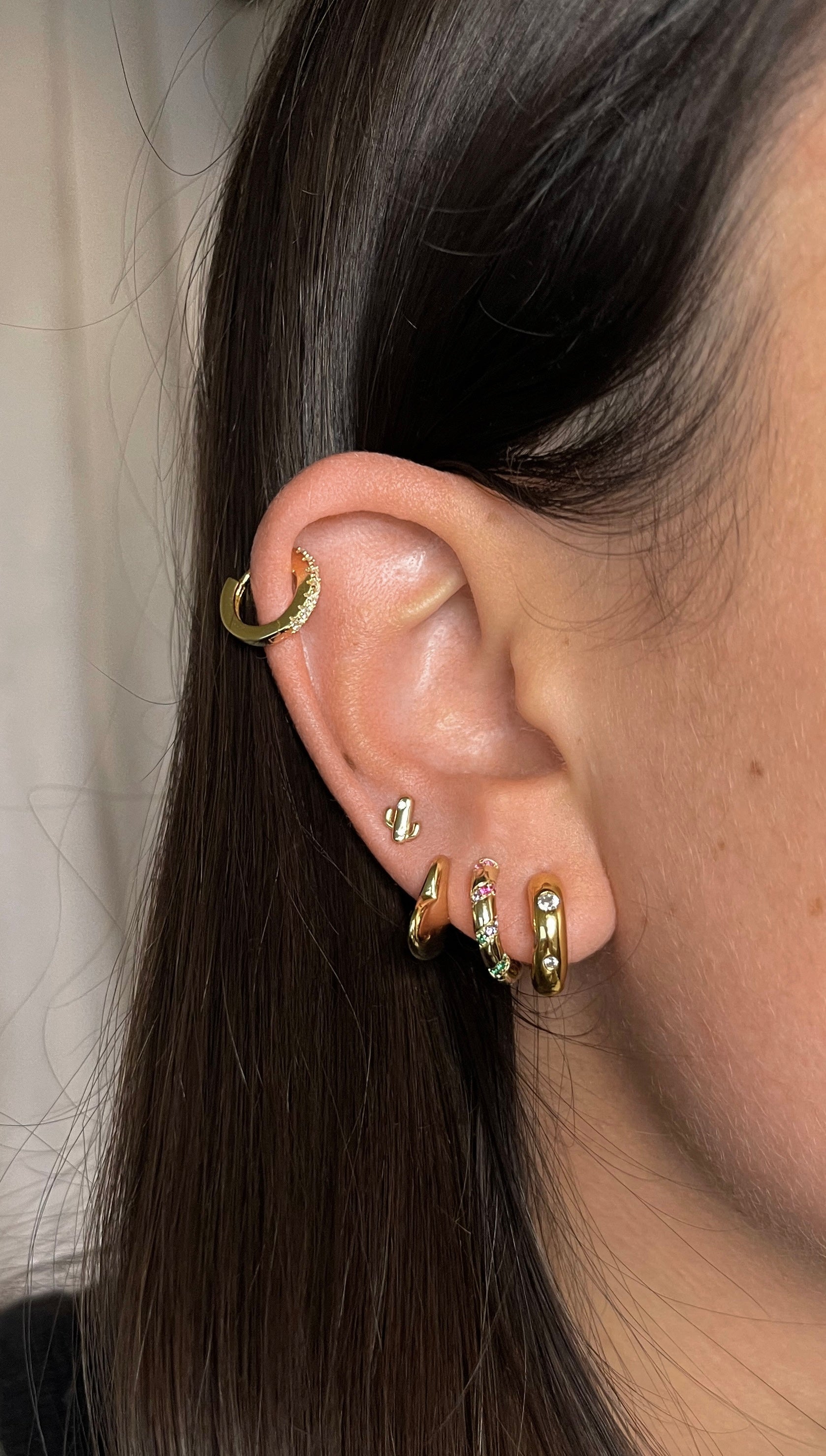 MICRO CACTUS EARRING
