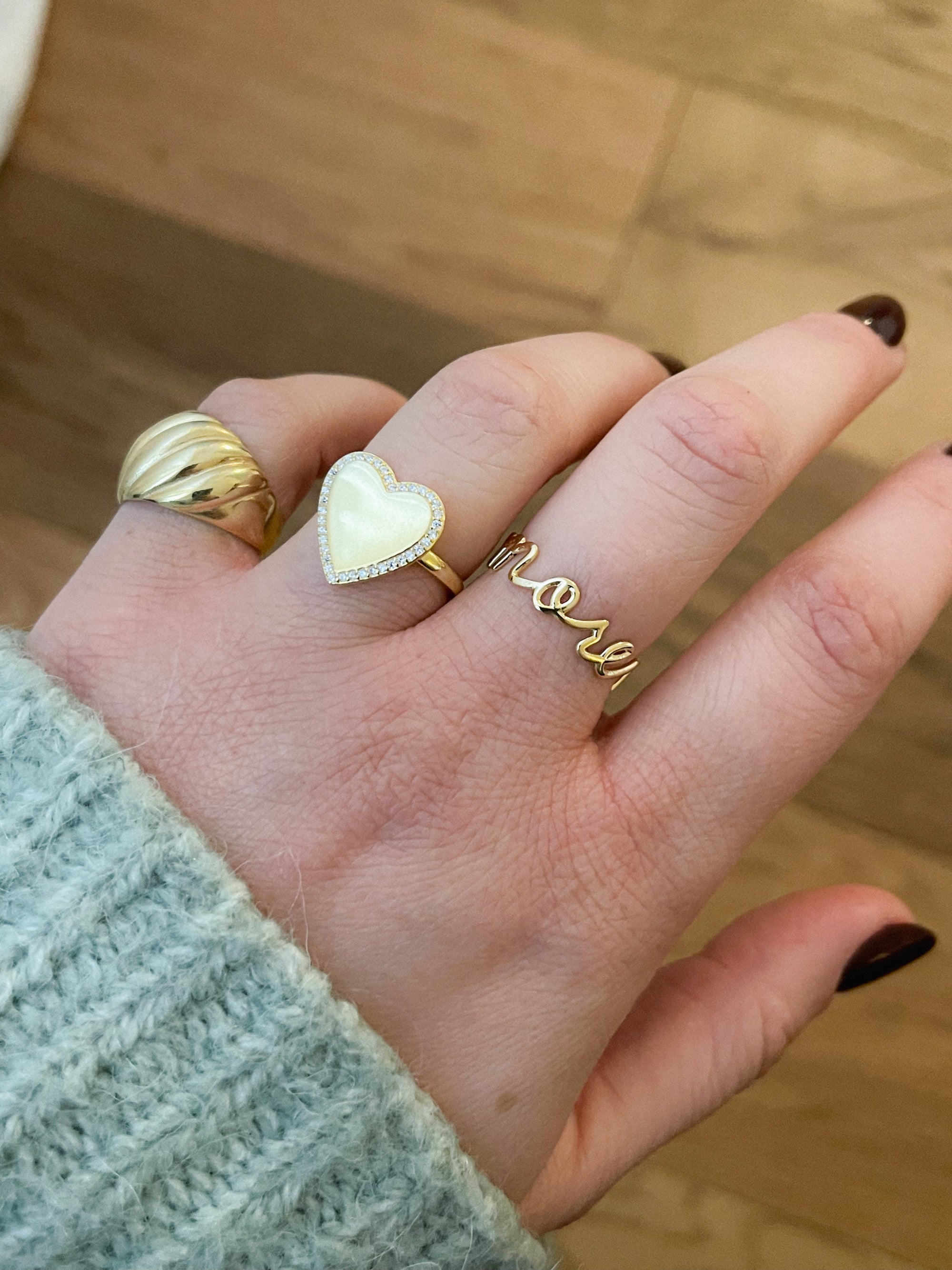 AMOREMIO RING ORO/ARGENTO