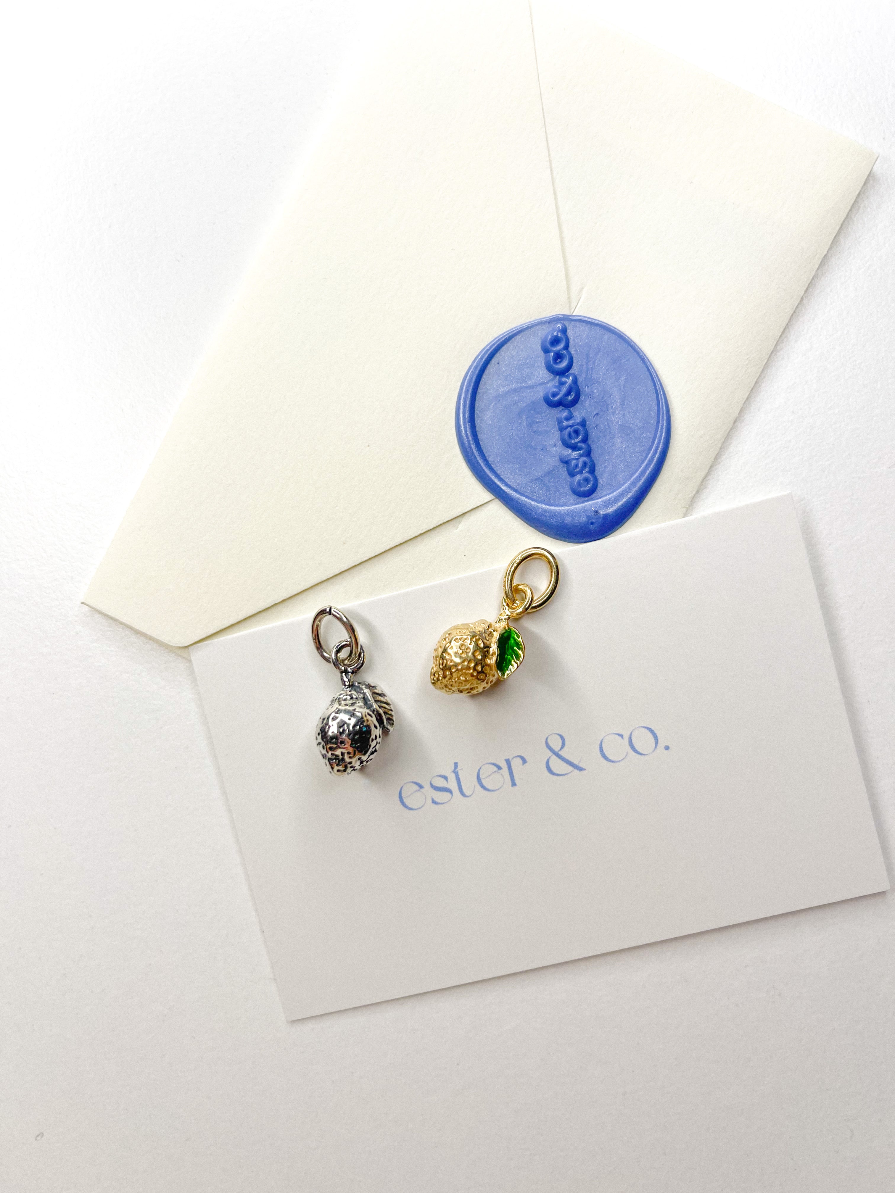 LEMON PENDANT ORO/ARGENTO