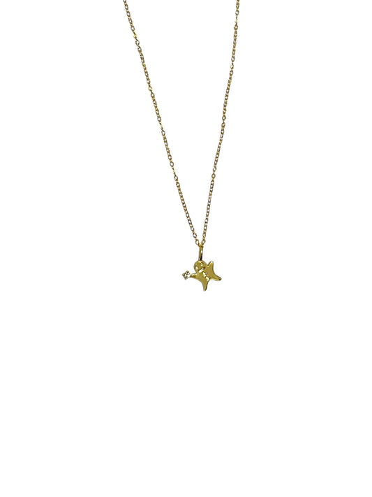 GINGERBREAD MAN NECKLACE