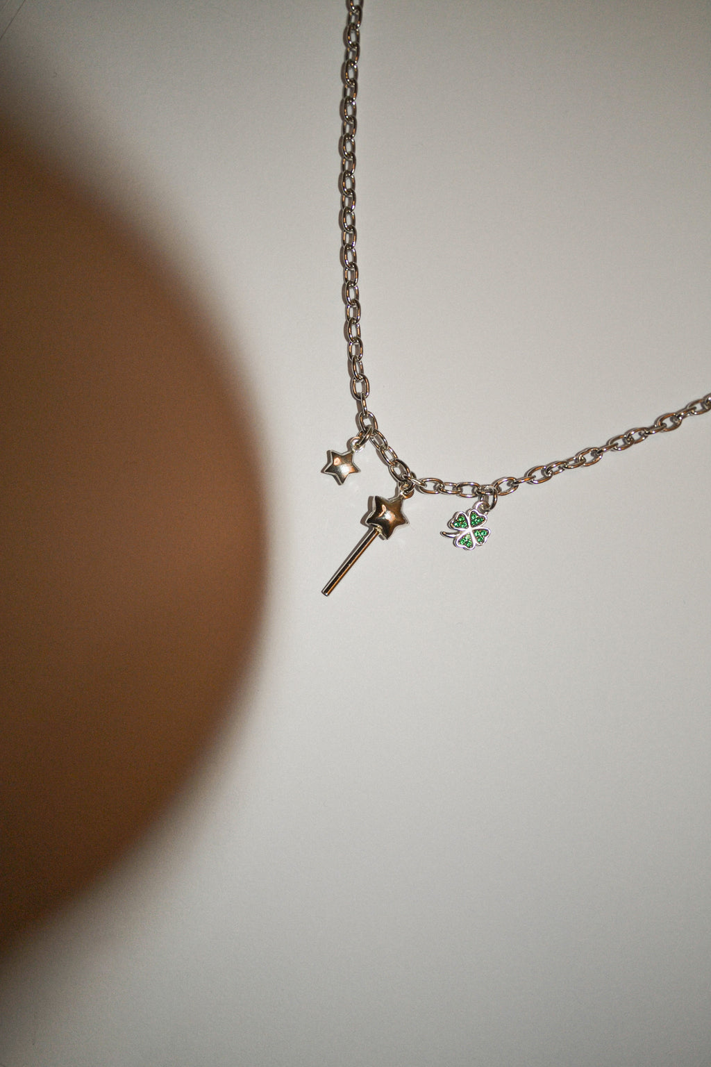 MICRO QUADRIFOGLIO VERDE PENDANT