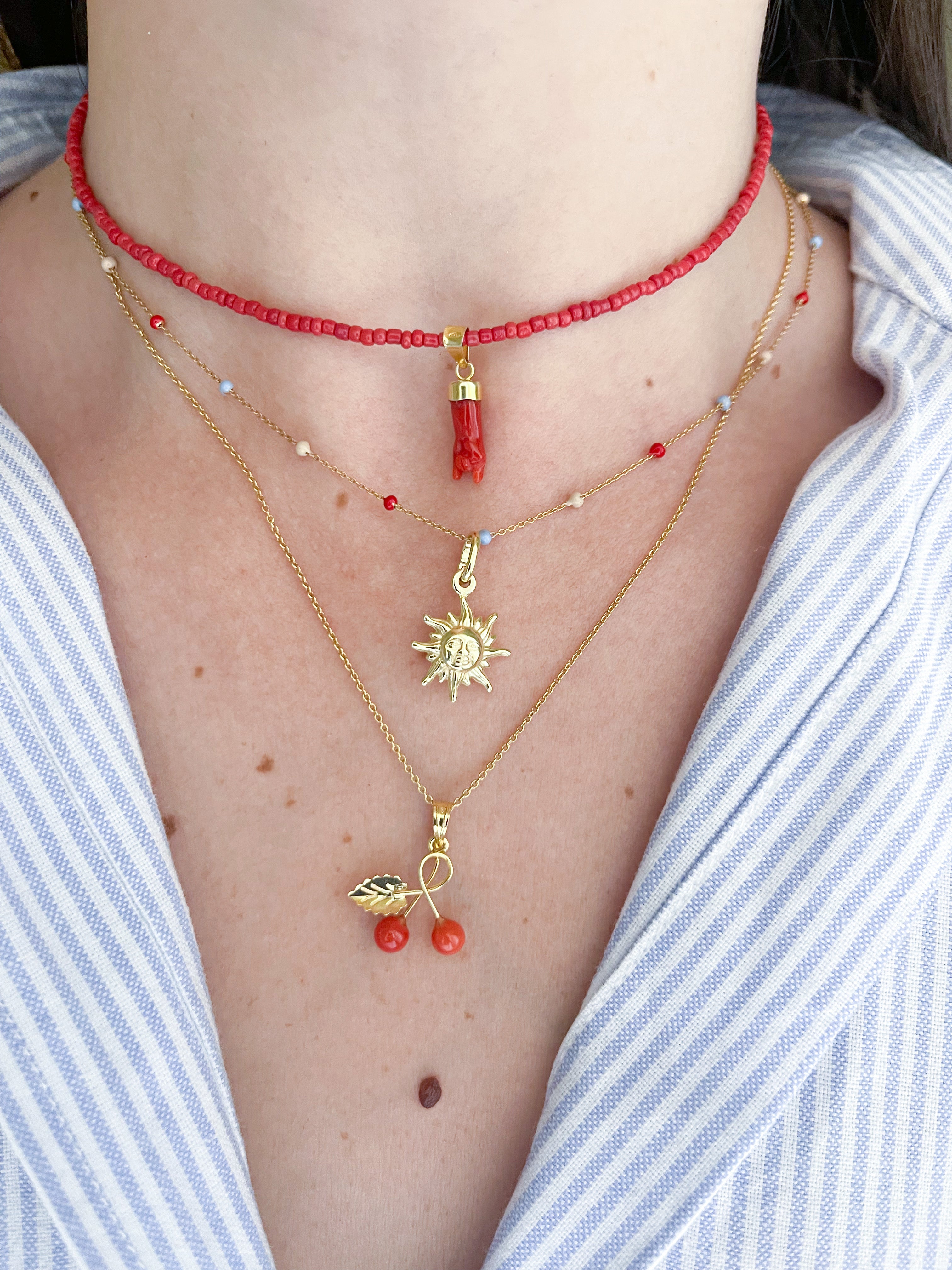 SUNSHINE PENDANT ORO/ARGENTO