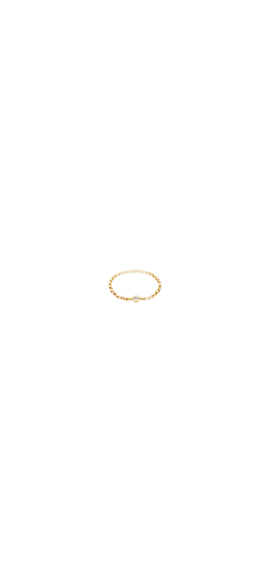 CATENINA + ZIRCONIA RING PRE-ORDINE