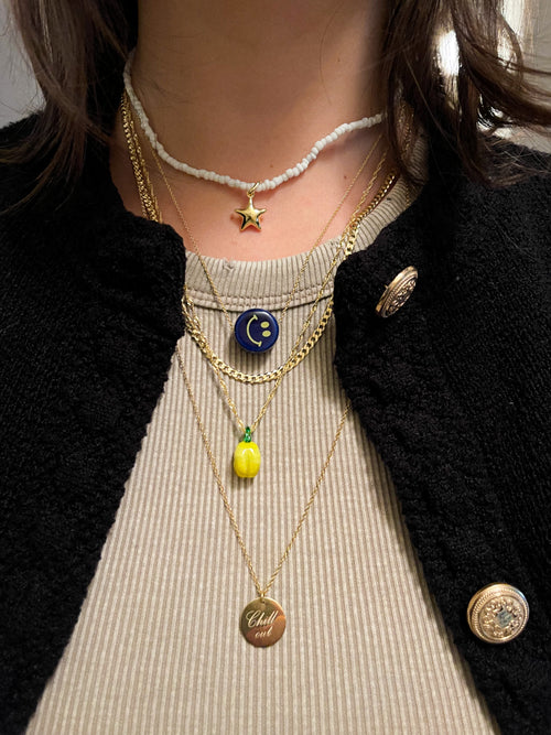 BIG SMILEY NECKLACE