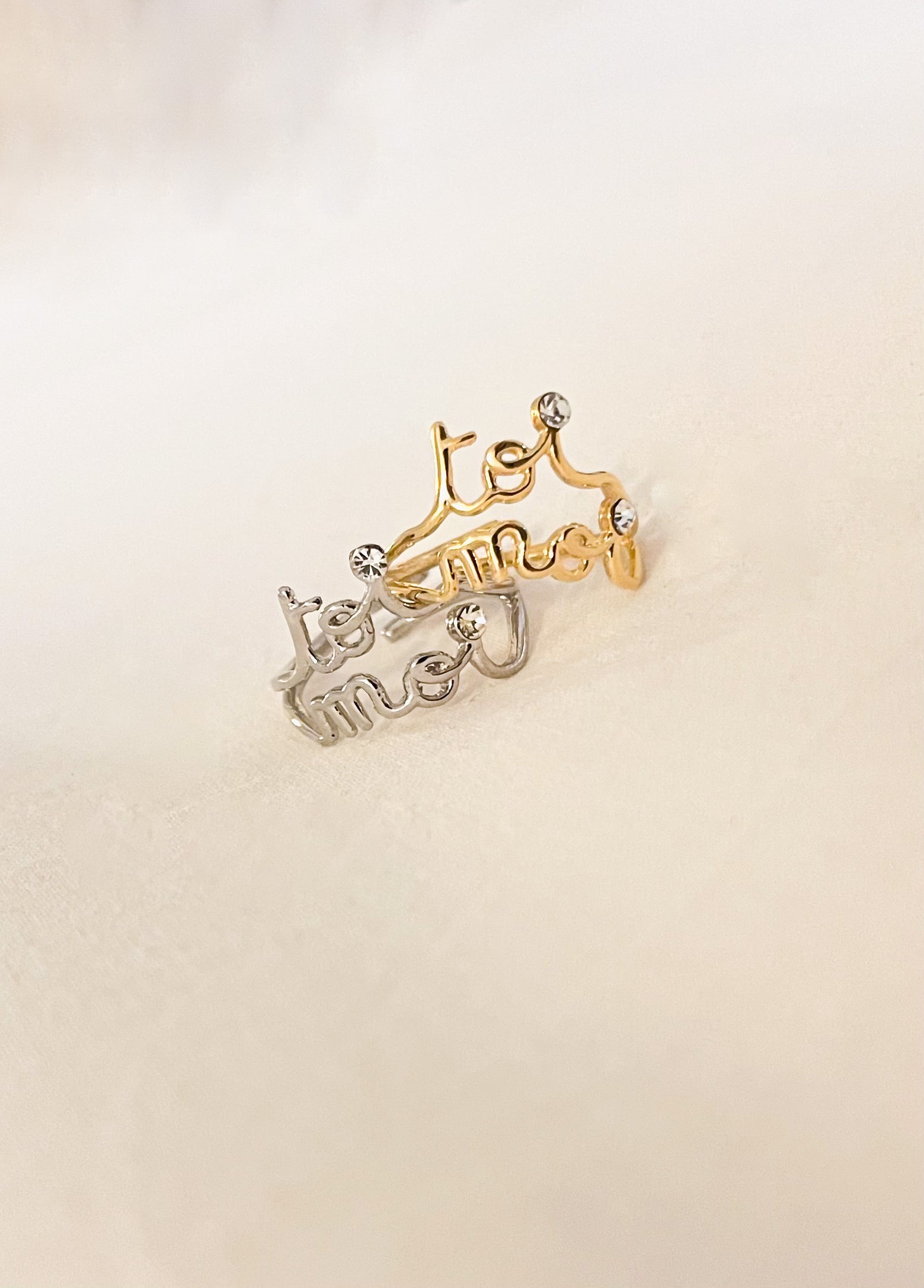 TOI MOI RING ORO/ARGENTO