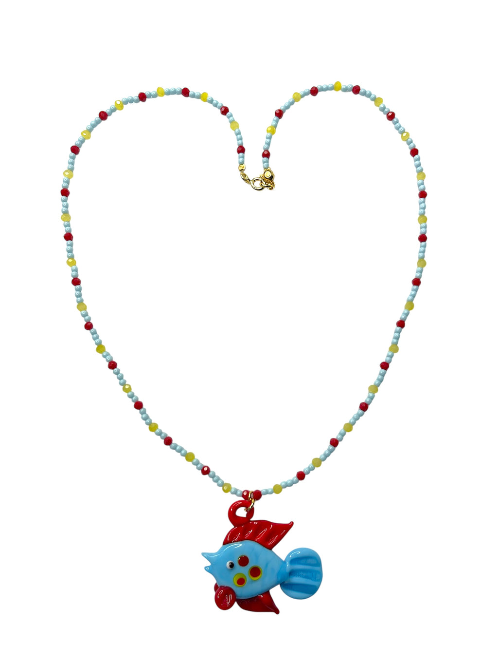 FISH AZUL NECKLACE