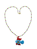 FISH AZUL NECKLACE