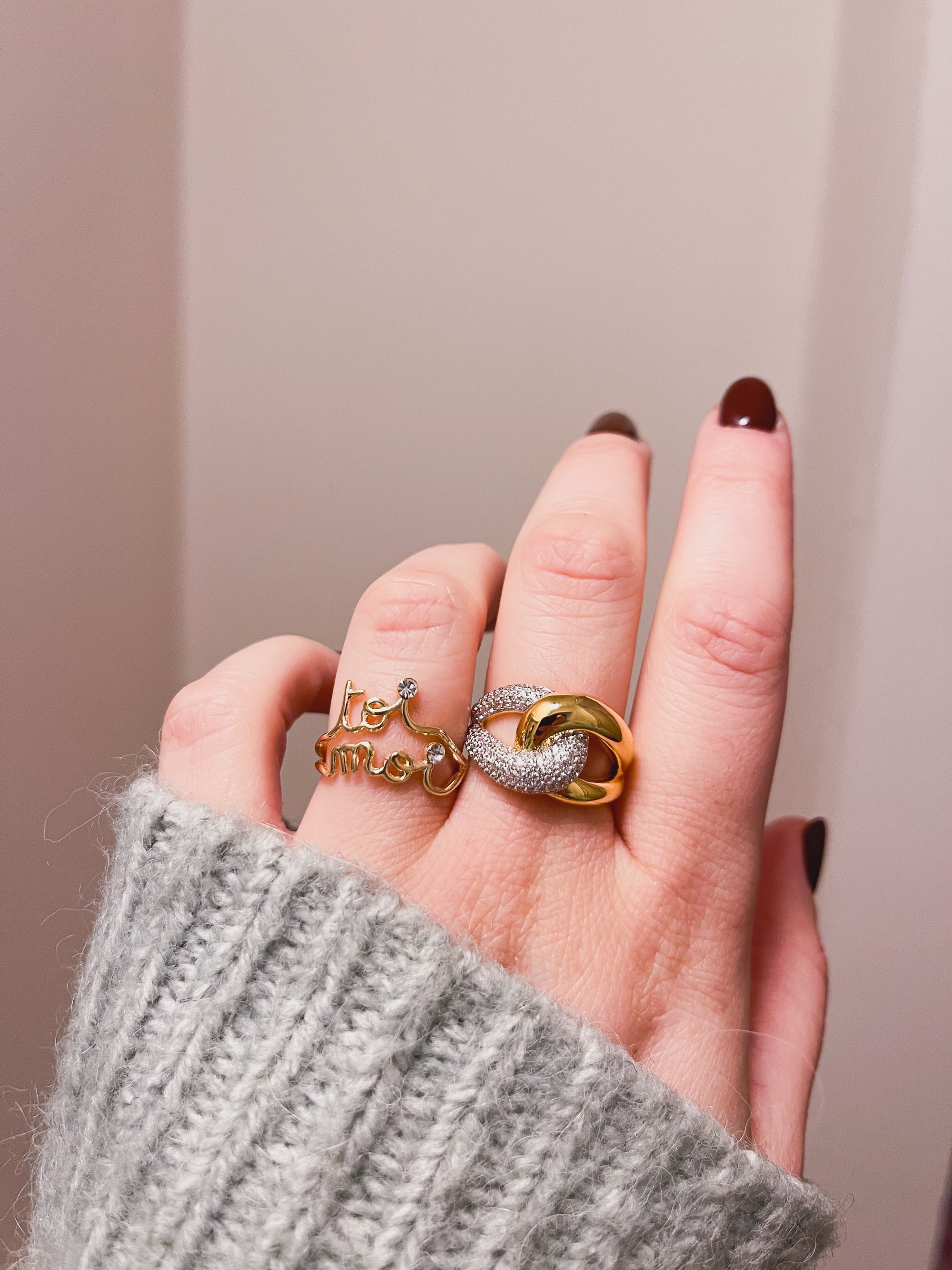 TOI MOI RING ORO/ARGENTO