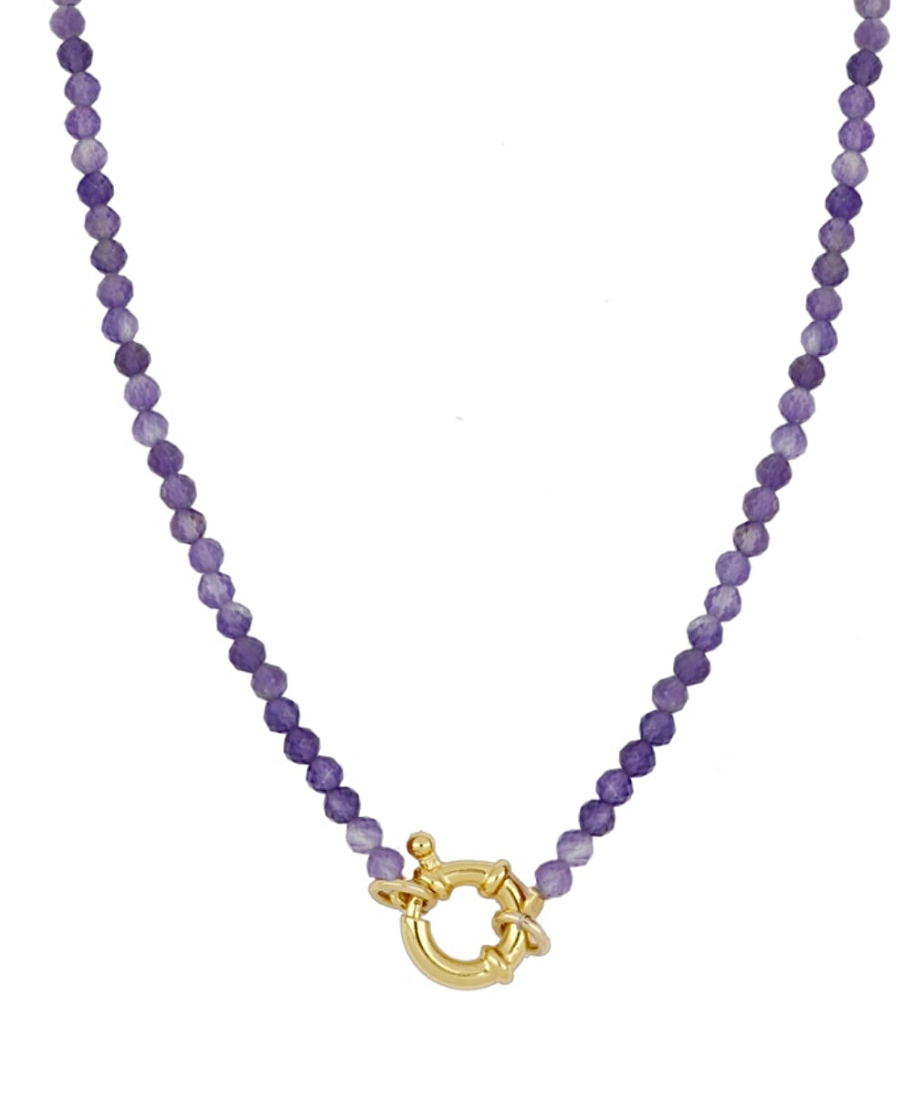 DOLLY NECKLACE AMETISTA PRE-ORDINE