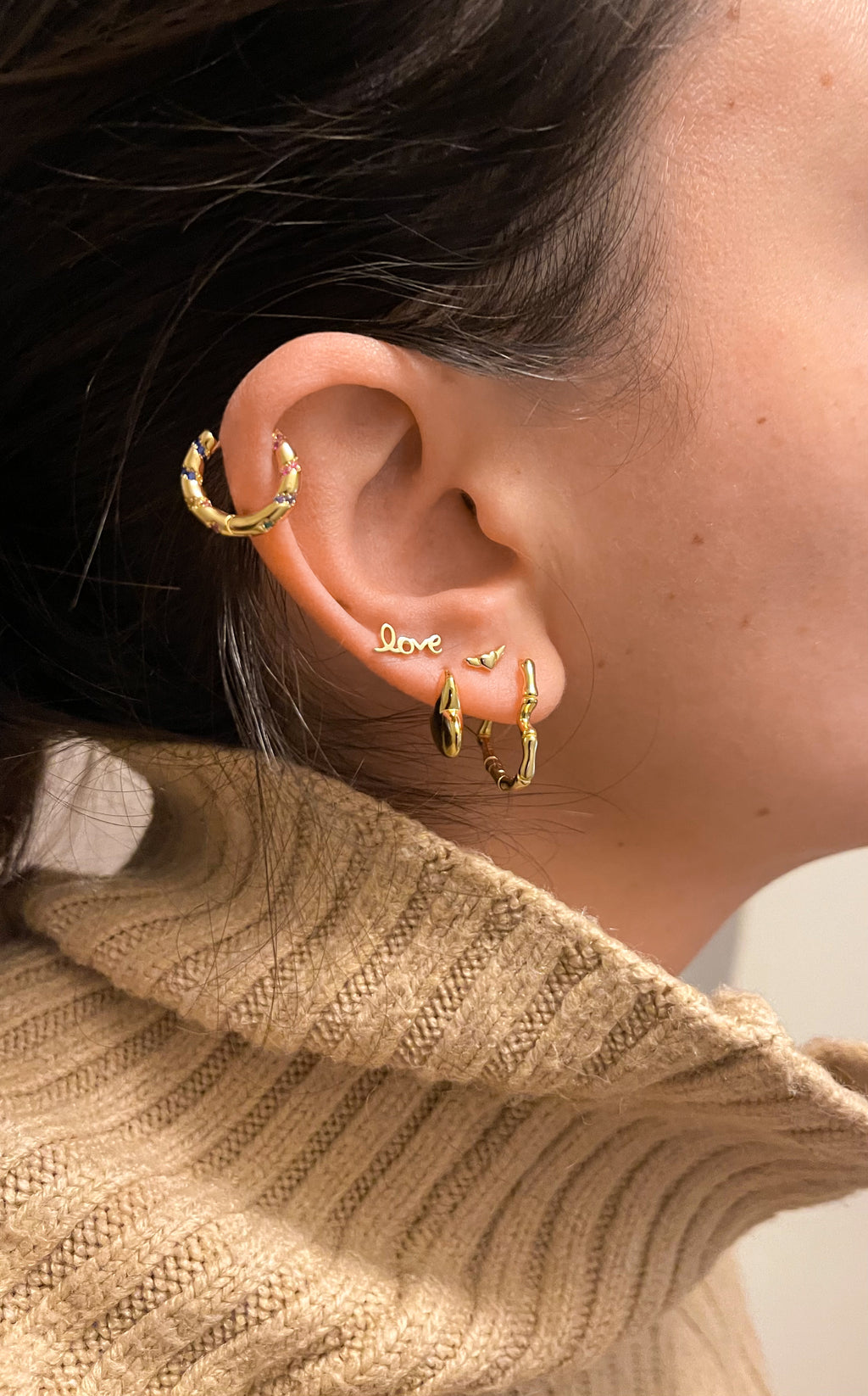MICRO LOVE EARRING