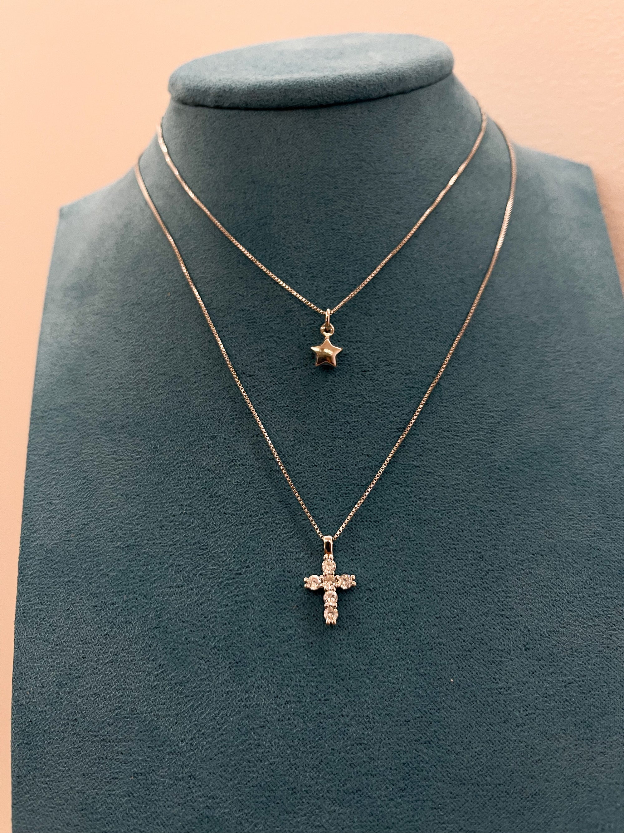 MICRO STAR PENDANT ORO/ARGENTO