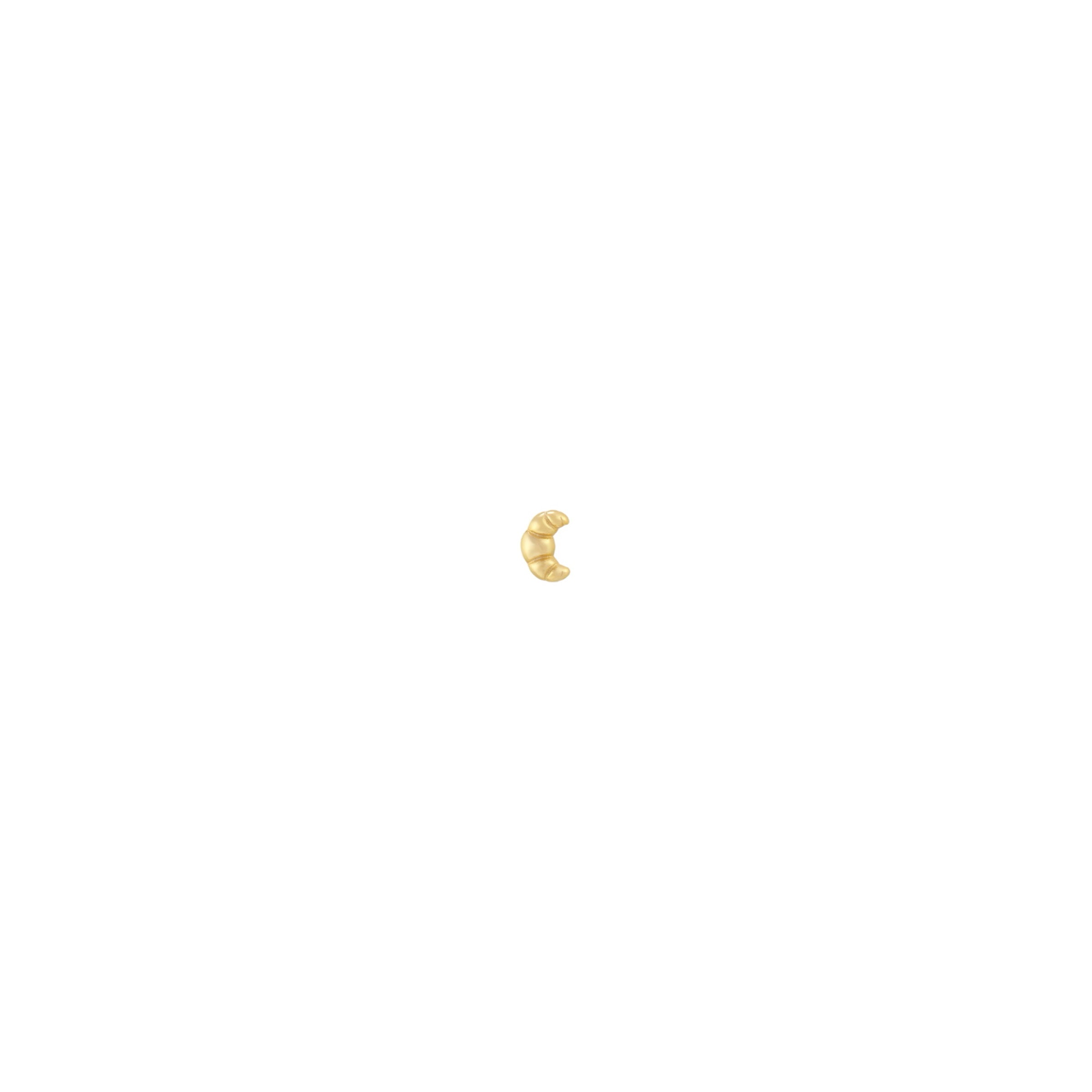 MICRO CROISSANT EARRING