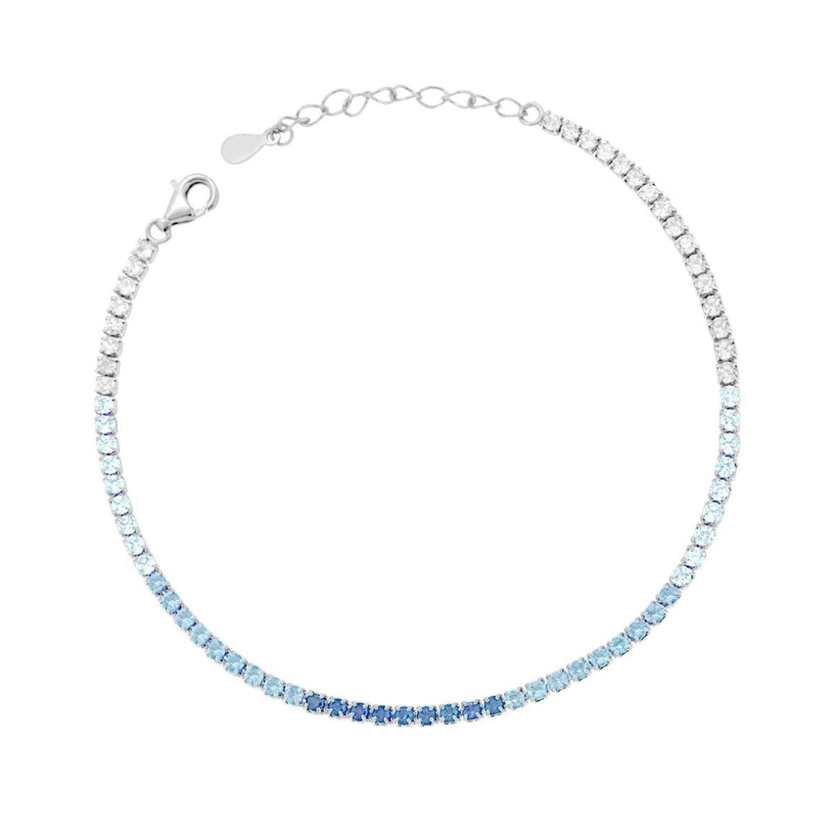 GRADIENT BLUE TENNIS SILVER