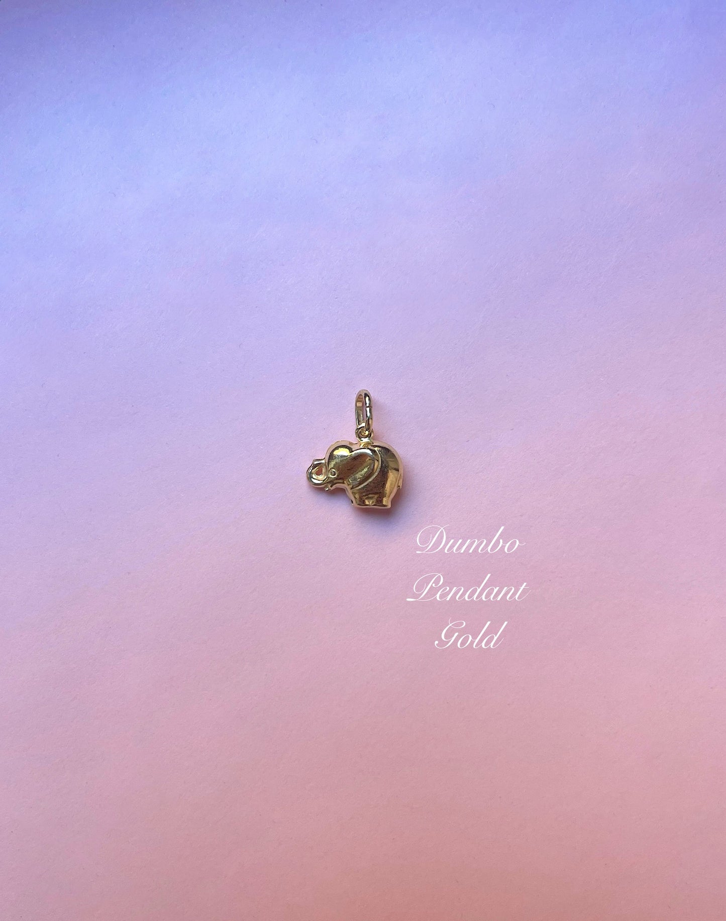 DUMBO PENDANT ORO/ARGENTO