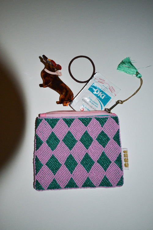 ARGYLE POCHETTE MEDIUM