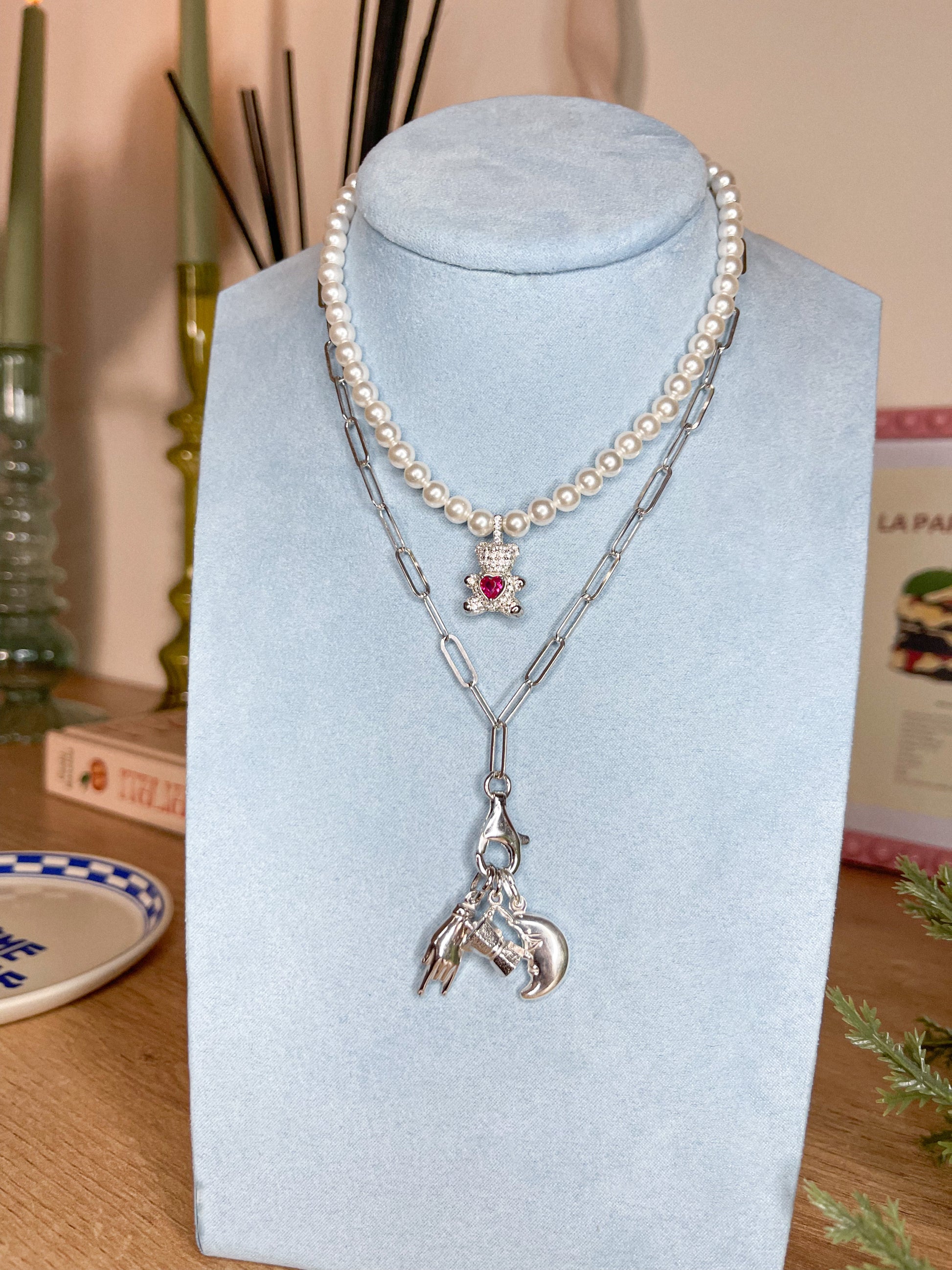 MELODY NECKLACE ORO/ARGENTO