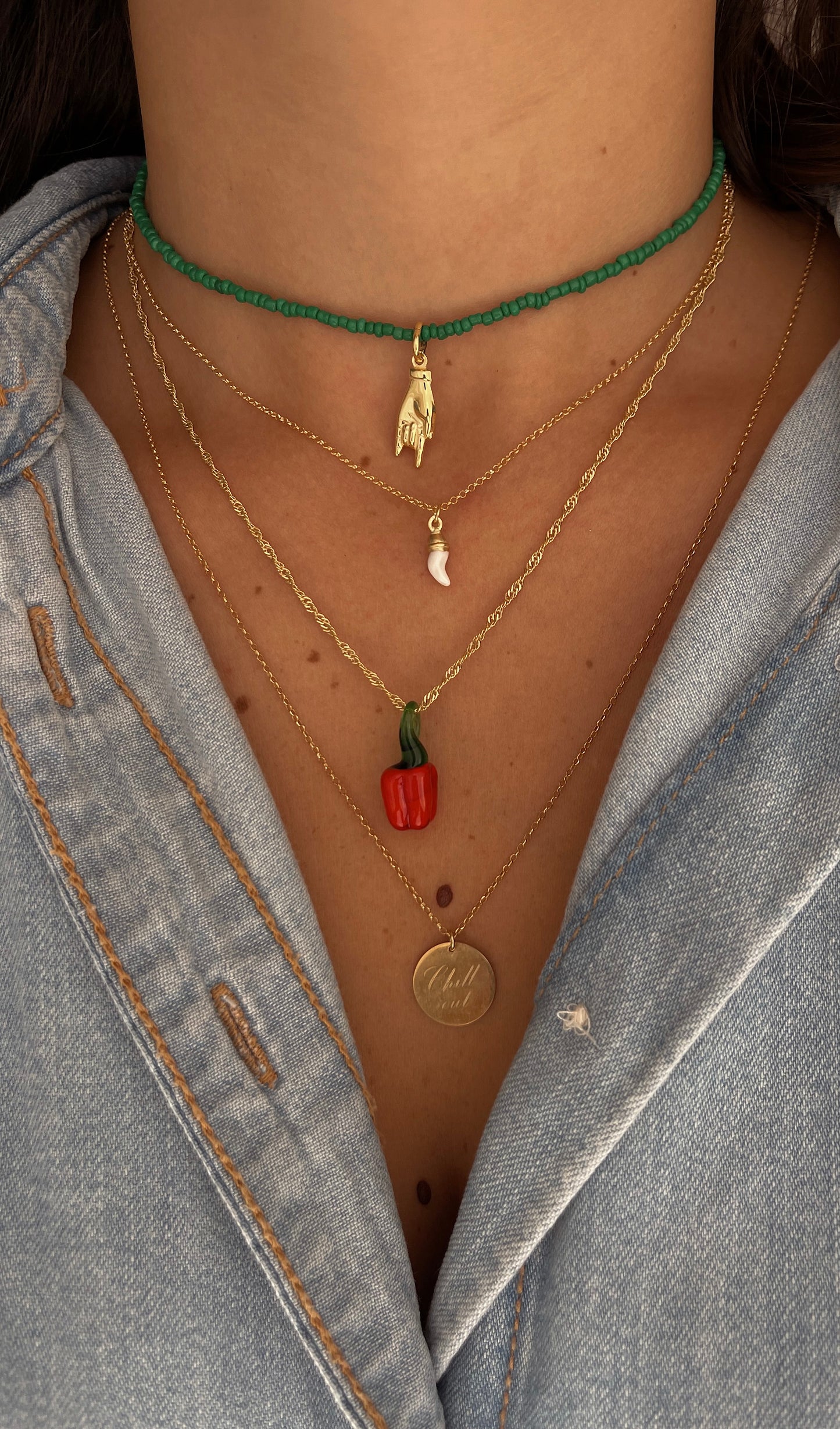 PEPERONE LOVER NECKLACE