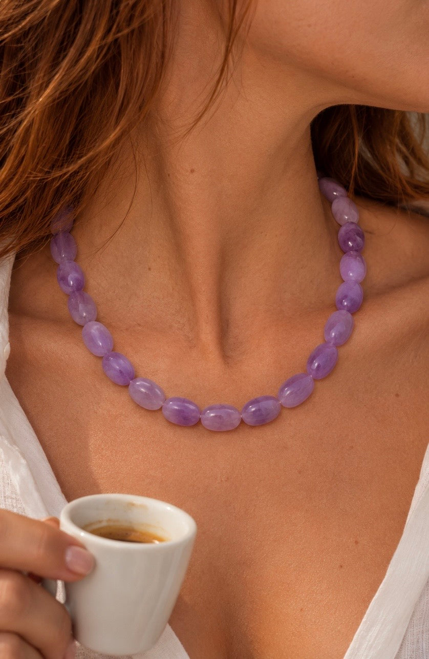 JADE NECKLACE VIOLET