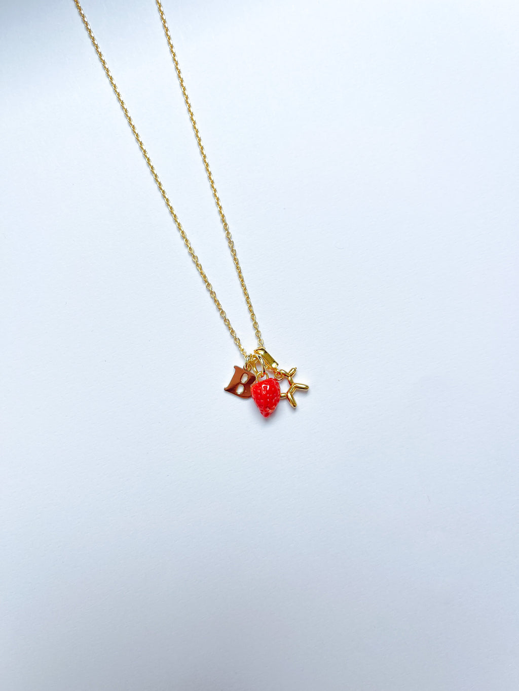 CORAL STRAWBERRY NECKLACE PRE-ORDINE