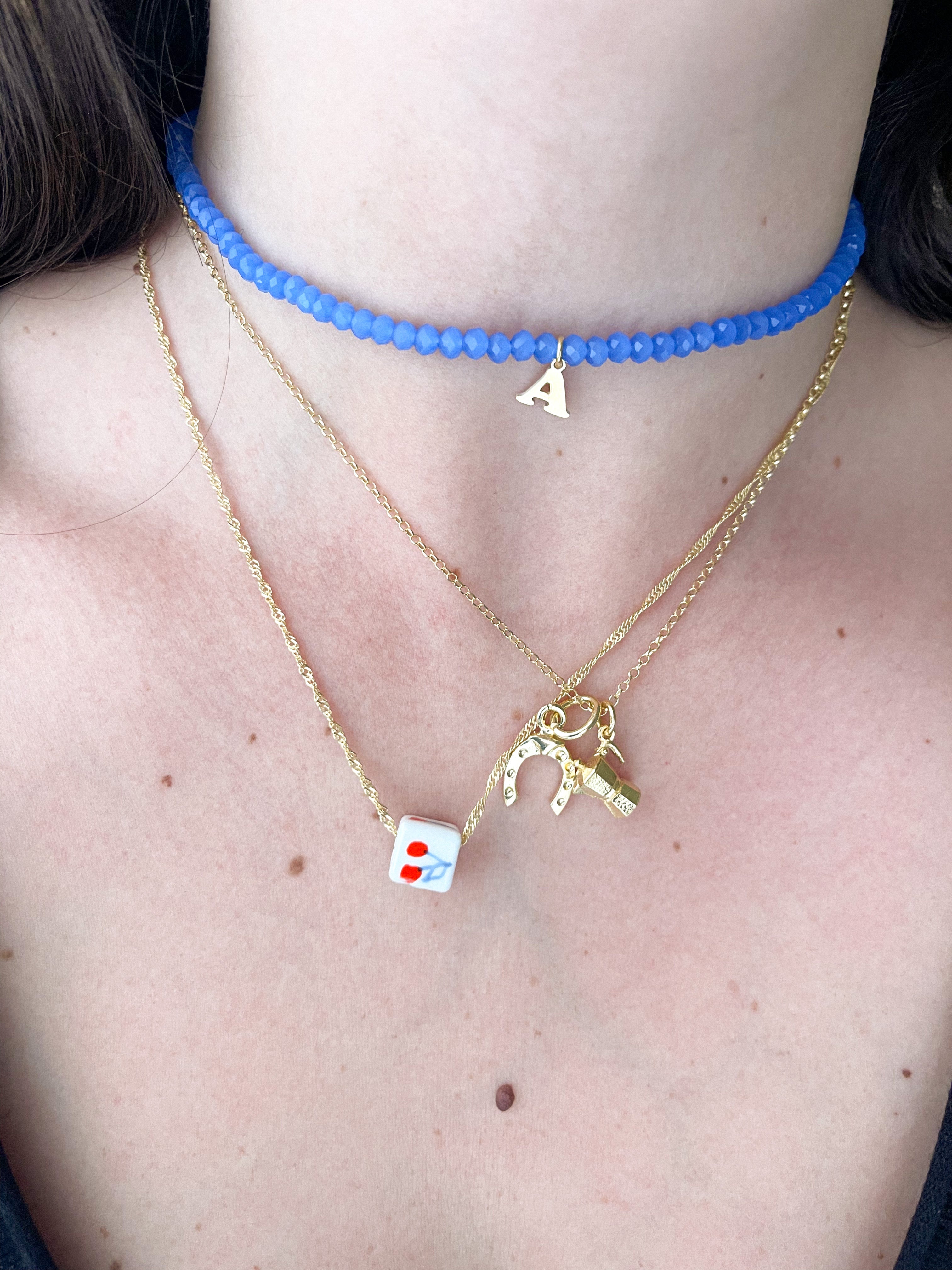 SWAROVSKI BLUE NECKLACE