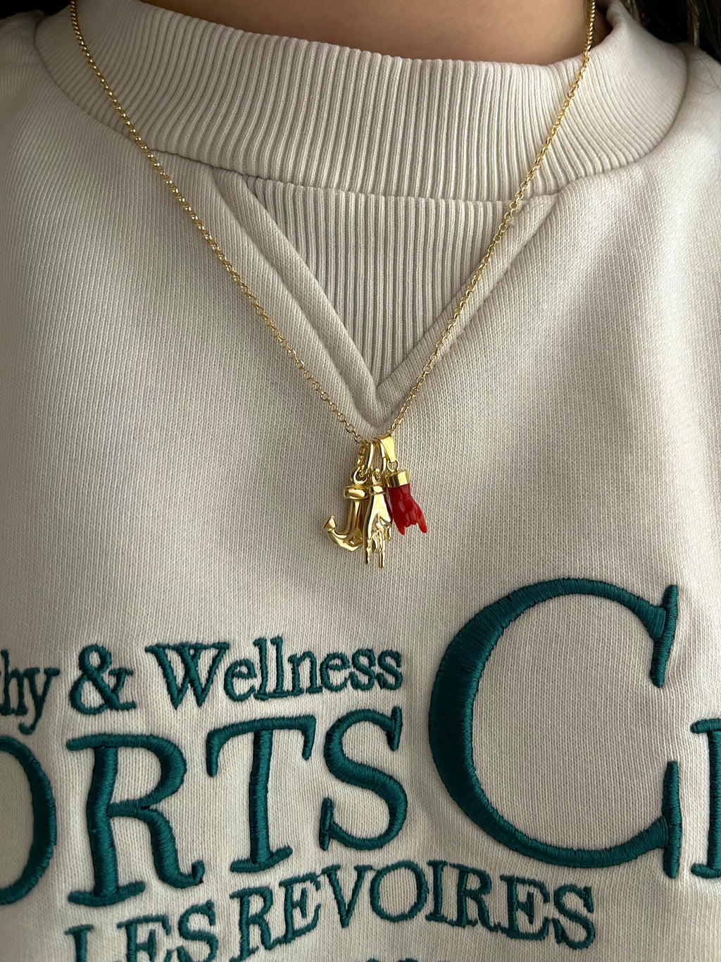 MICRO CORAL TIÈ PENDANT