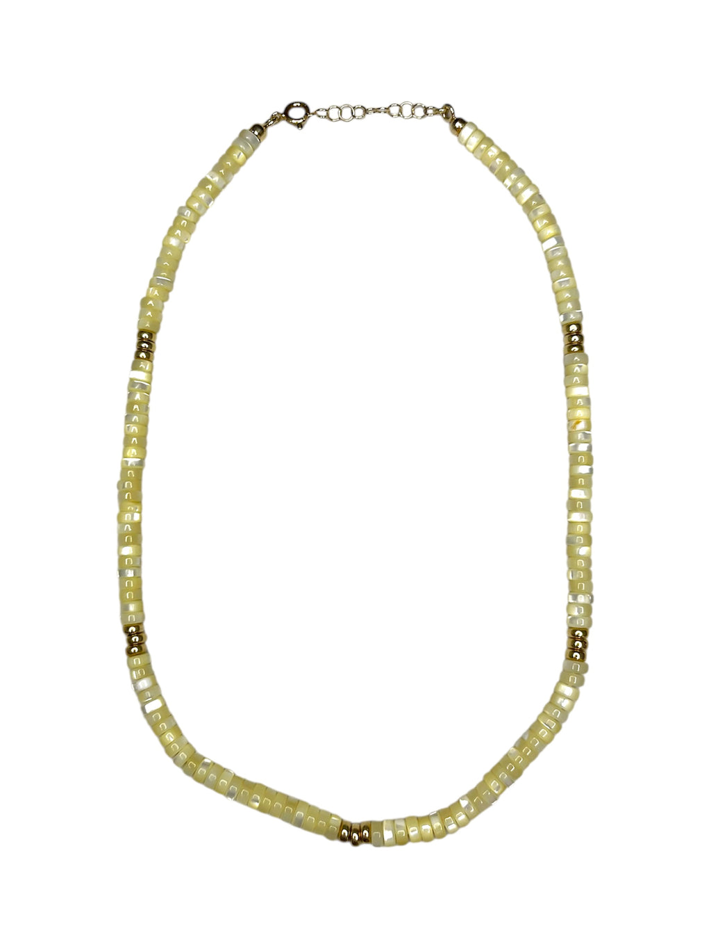 YELLOW KELLY NECKLACE GOLD
