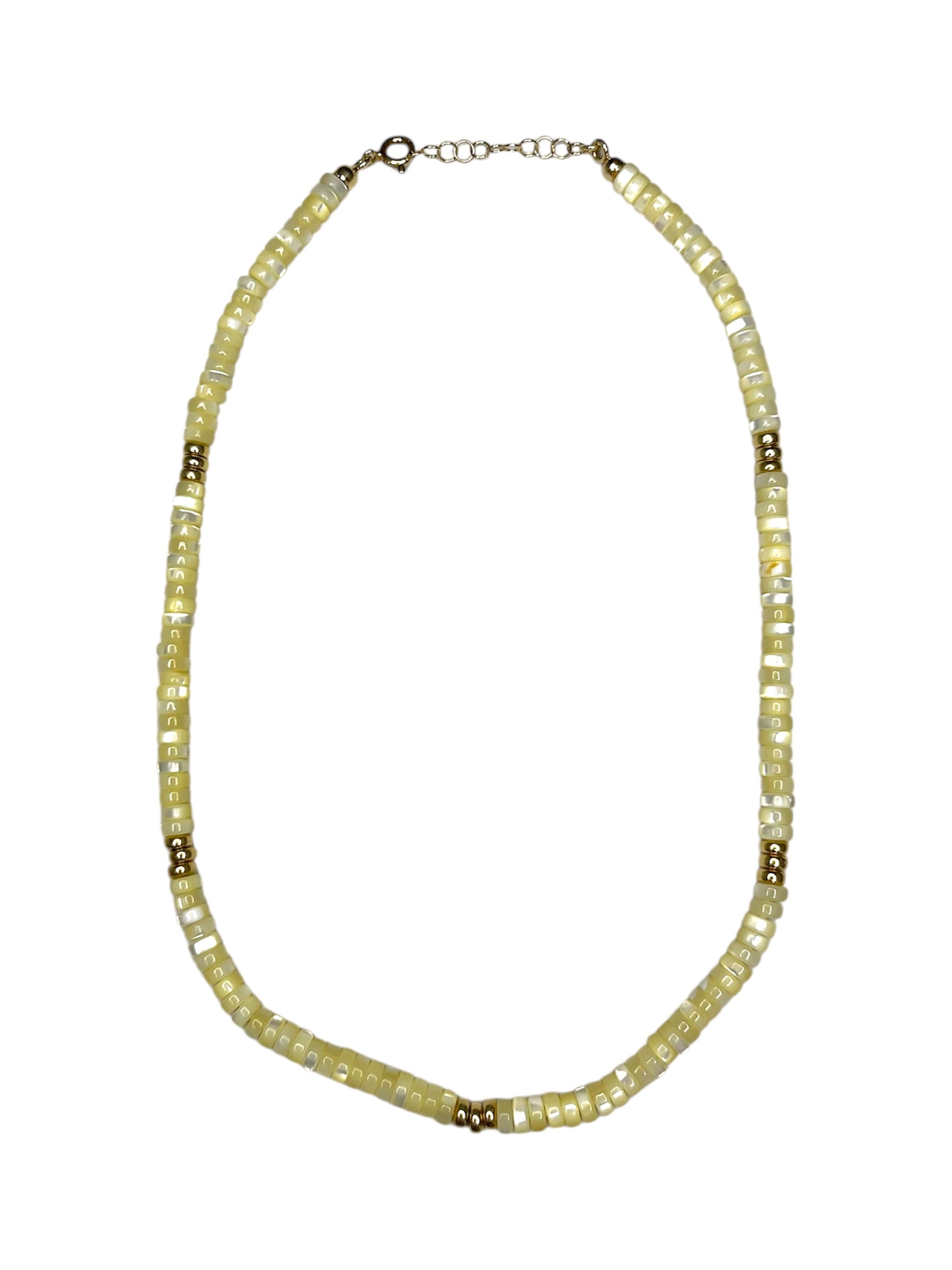 YELLOW KELLY NECKLACE GOLD