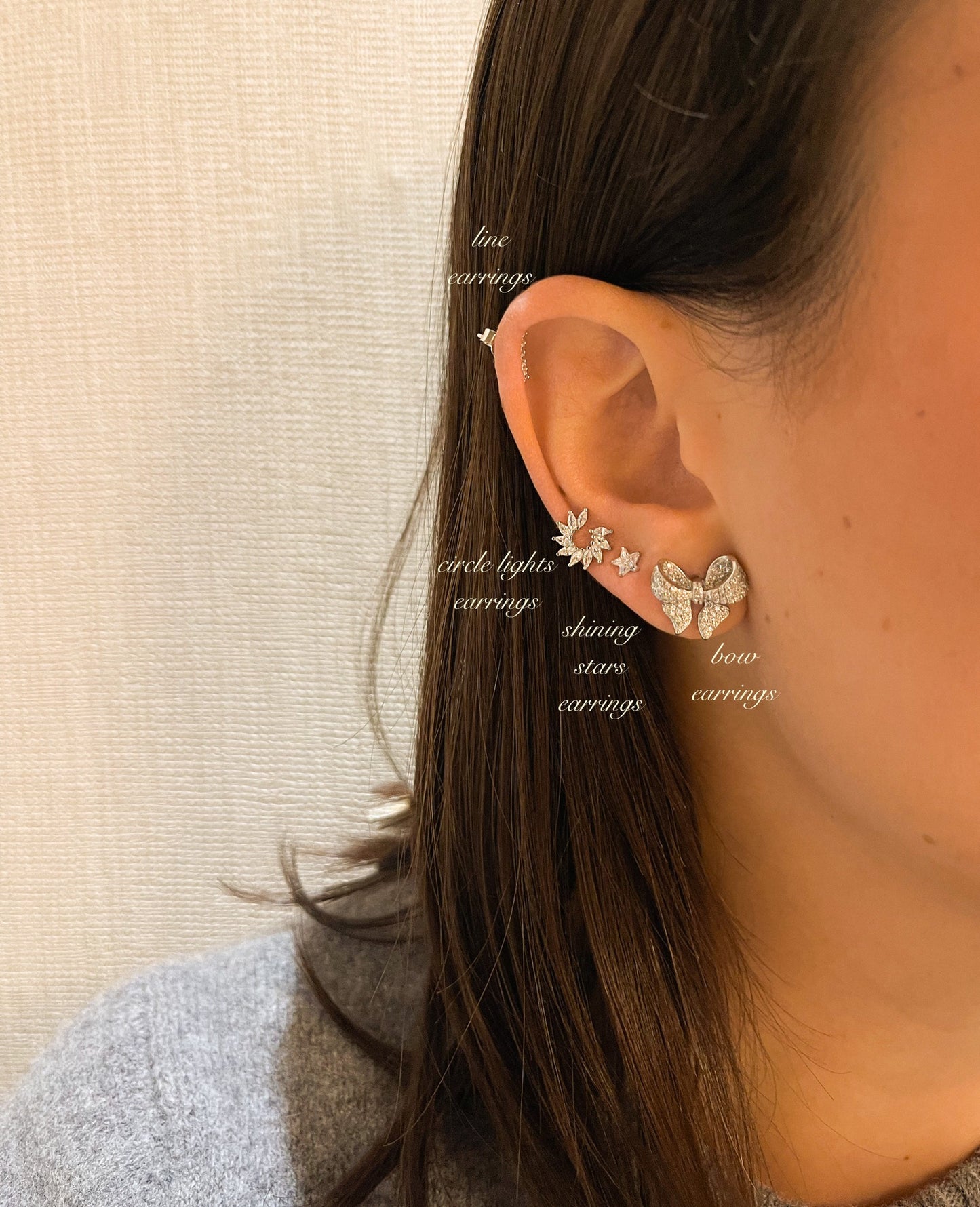 CIRCLE LIGHTS EARRINGS ORO/ARGENTO
