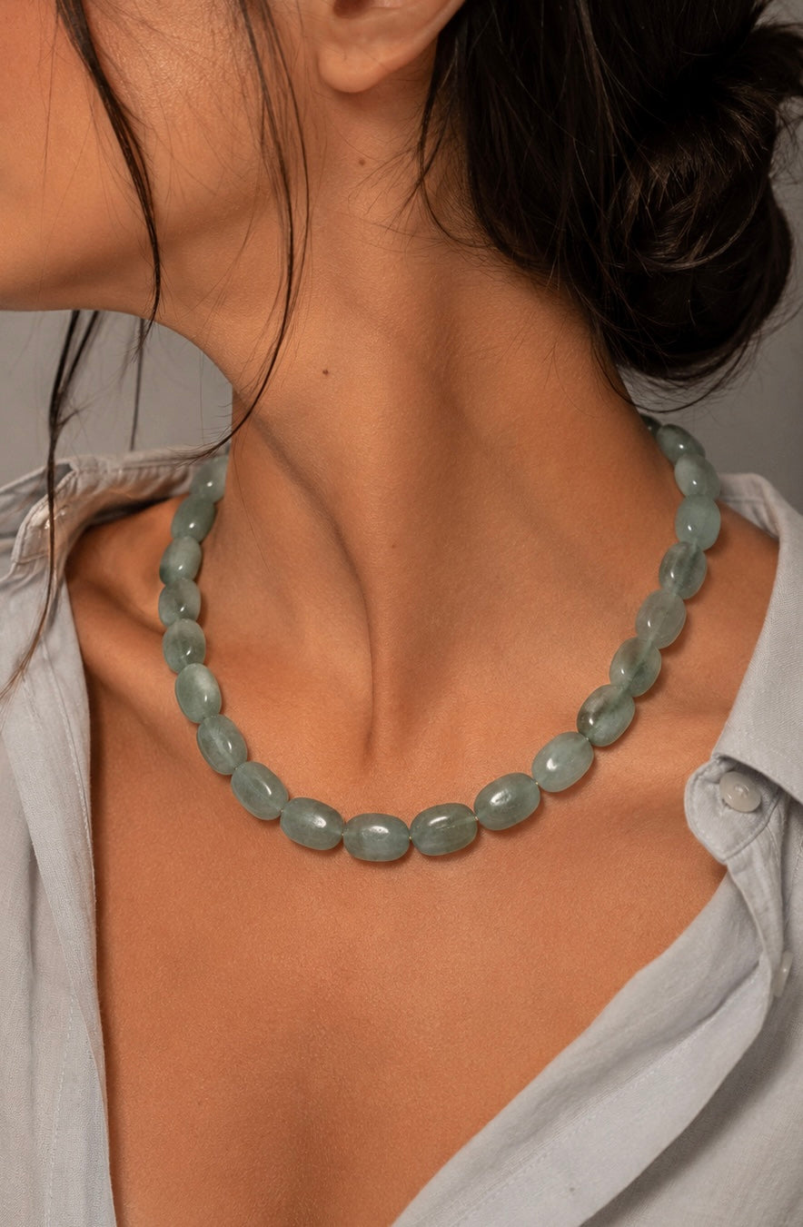JADE NECKLACE GREEN