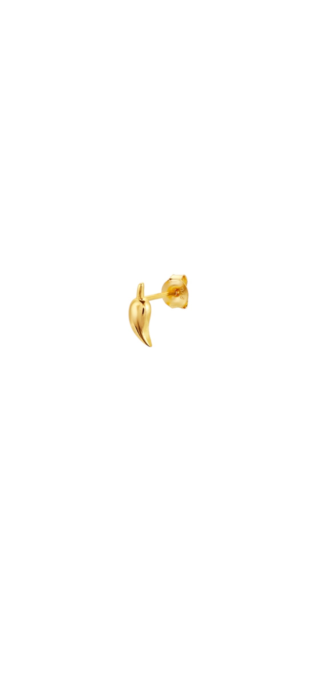 MINI PEPERONCINO EARRING ORO/ARGENTO
