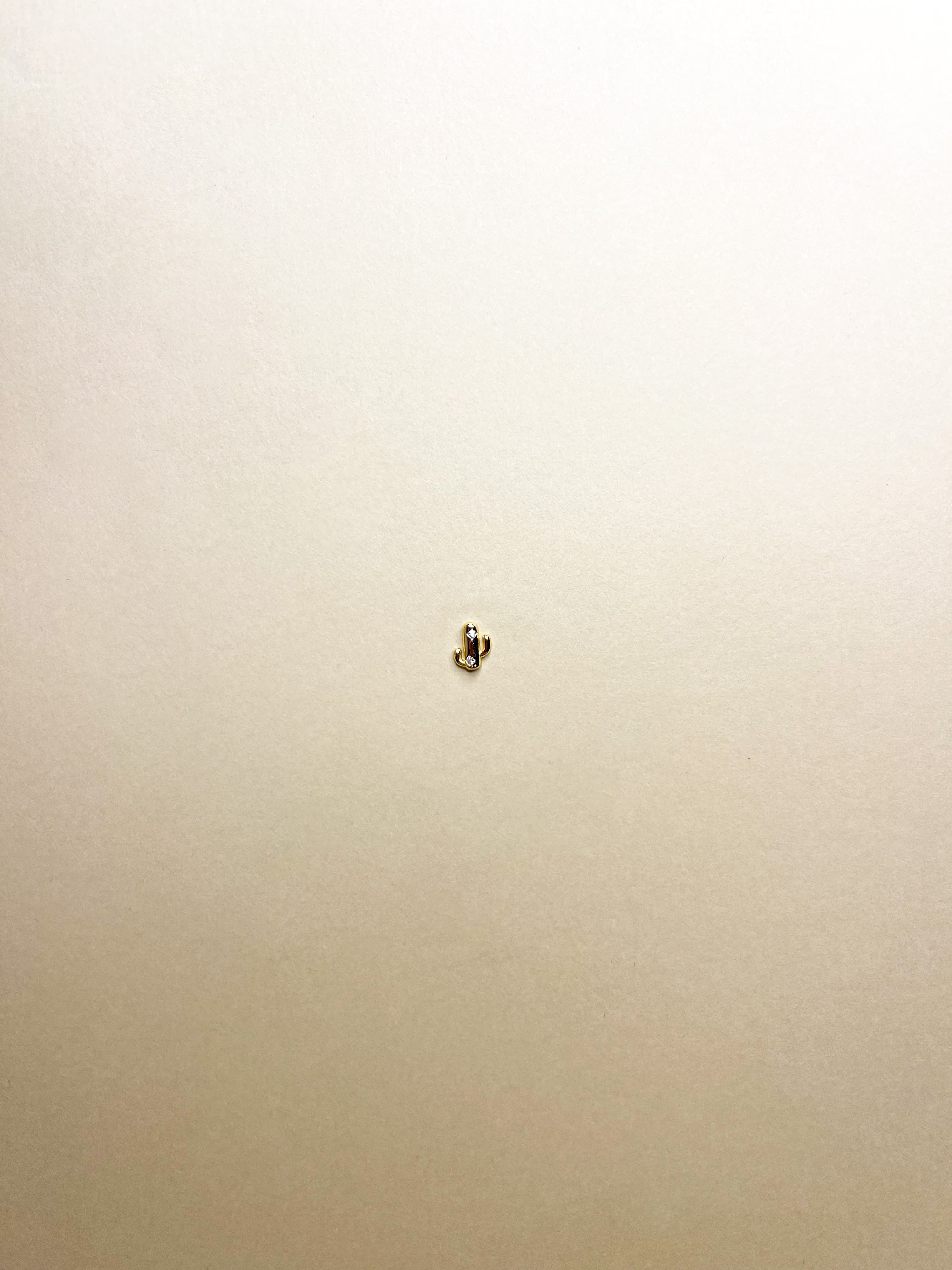 MICRO CACTUS EARRING