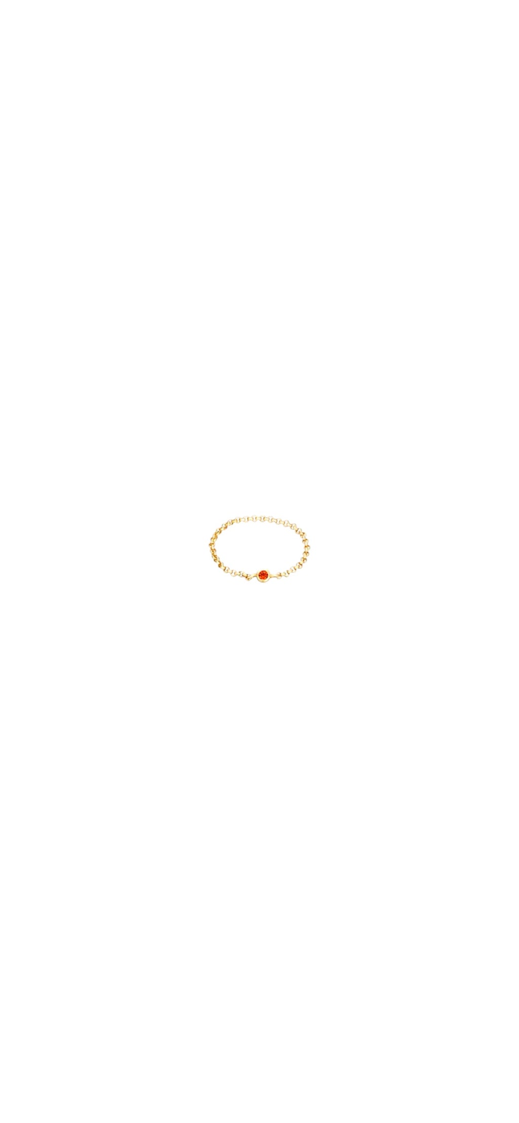 CATENINA + ZIRCONIA RING PRE-ORDINE
